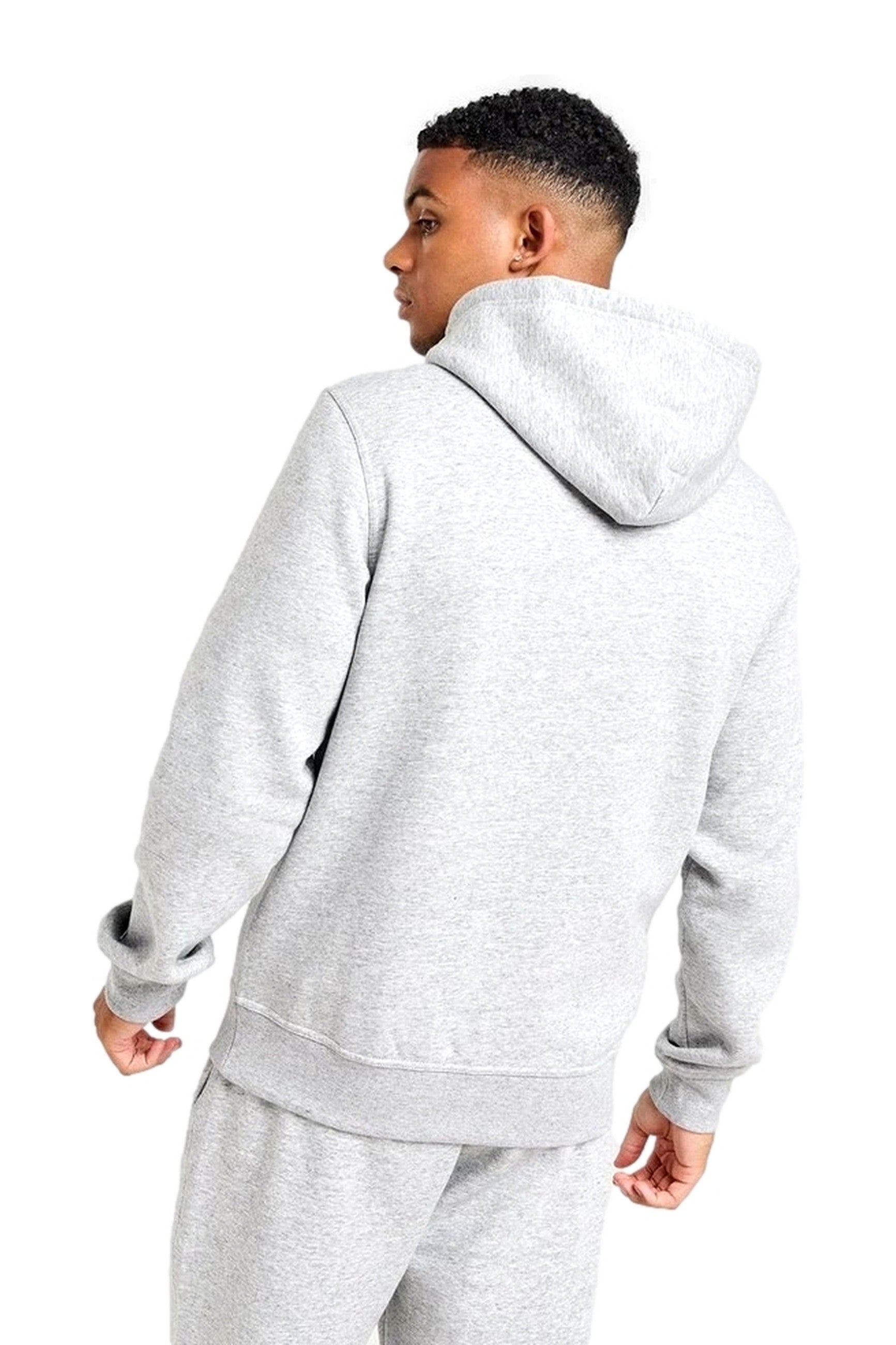 CHAQUETA CHAMPION GRIS SMALL LOGO HOODED FULL ZIP SWEATSHIRT