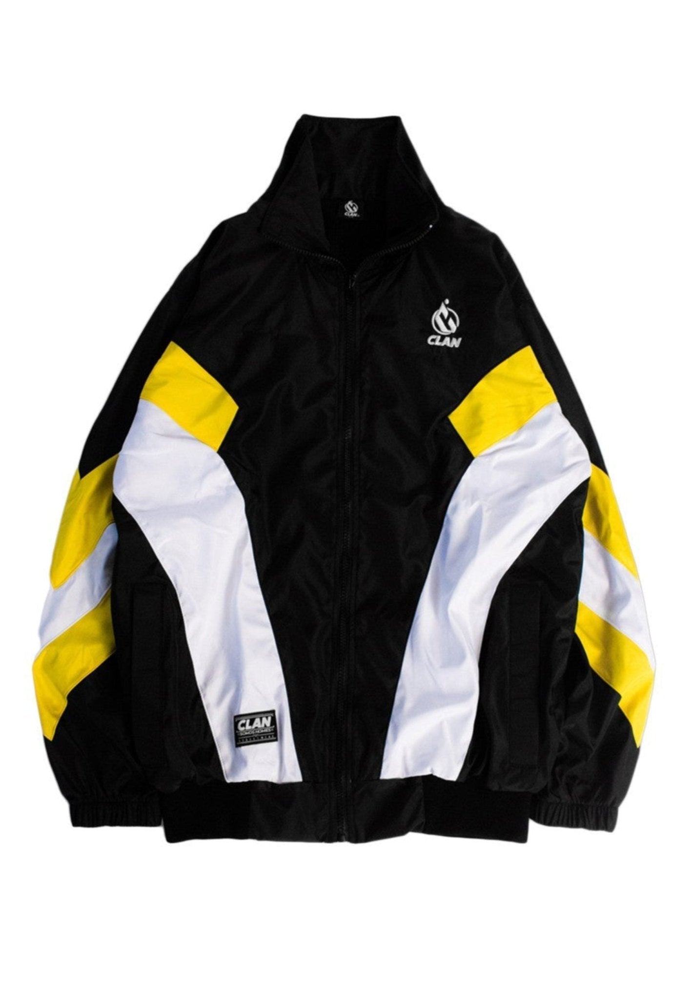 Chaqueta Clan Negra Boca Represent Windbreaker Estilo y Comodidad