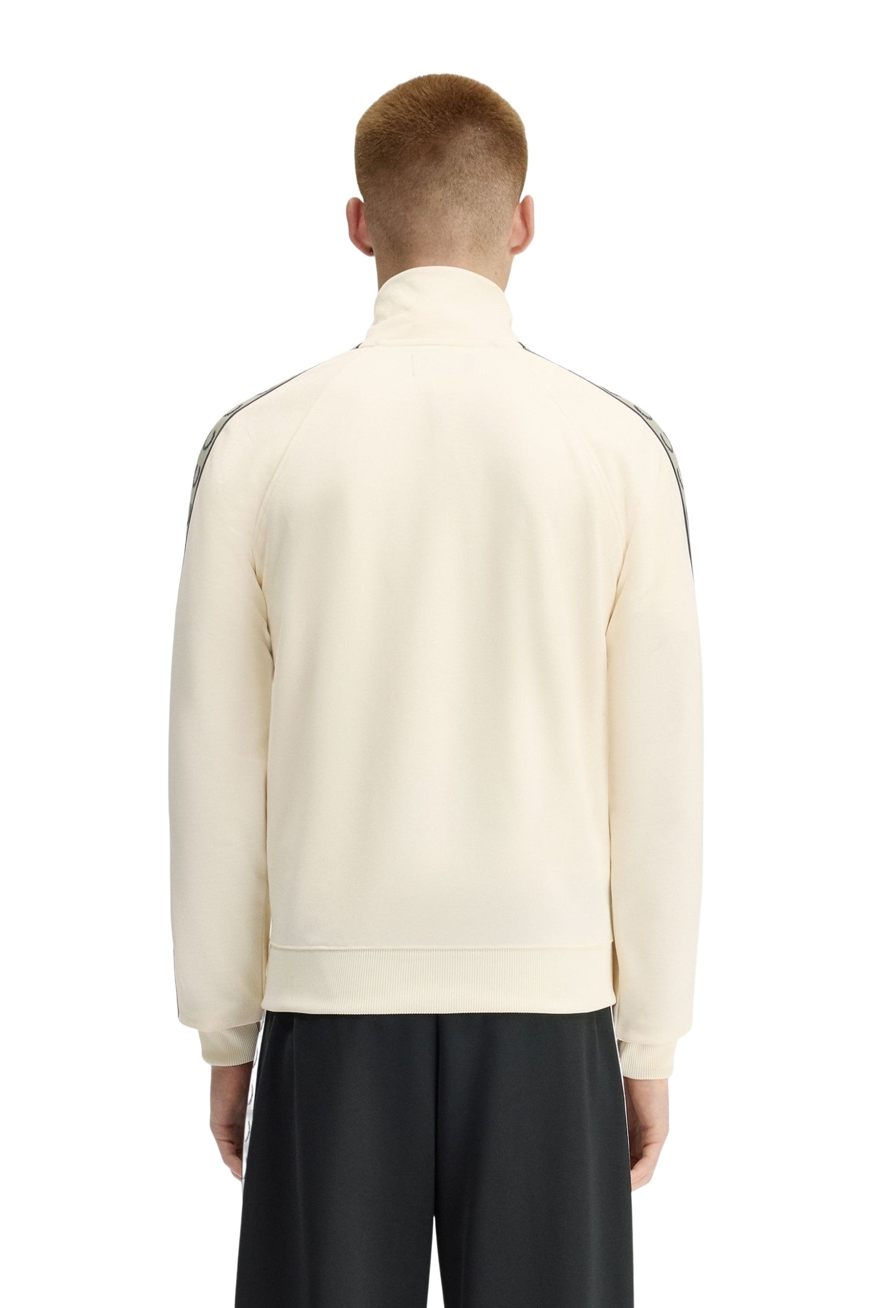 CHAQUETA FRED PERRY CRUDA CONTRAST TAPE TRACK JACKET