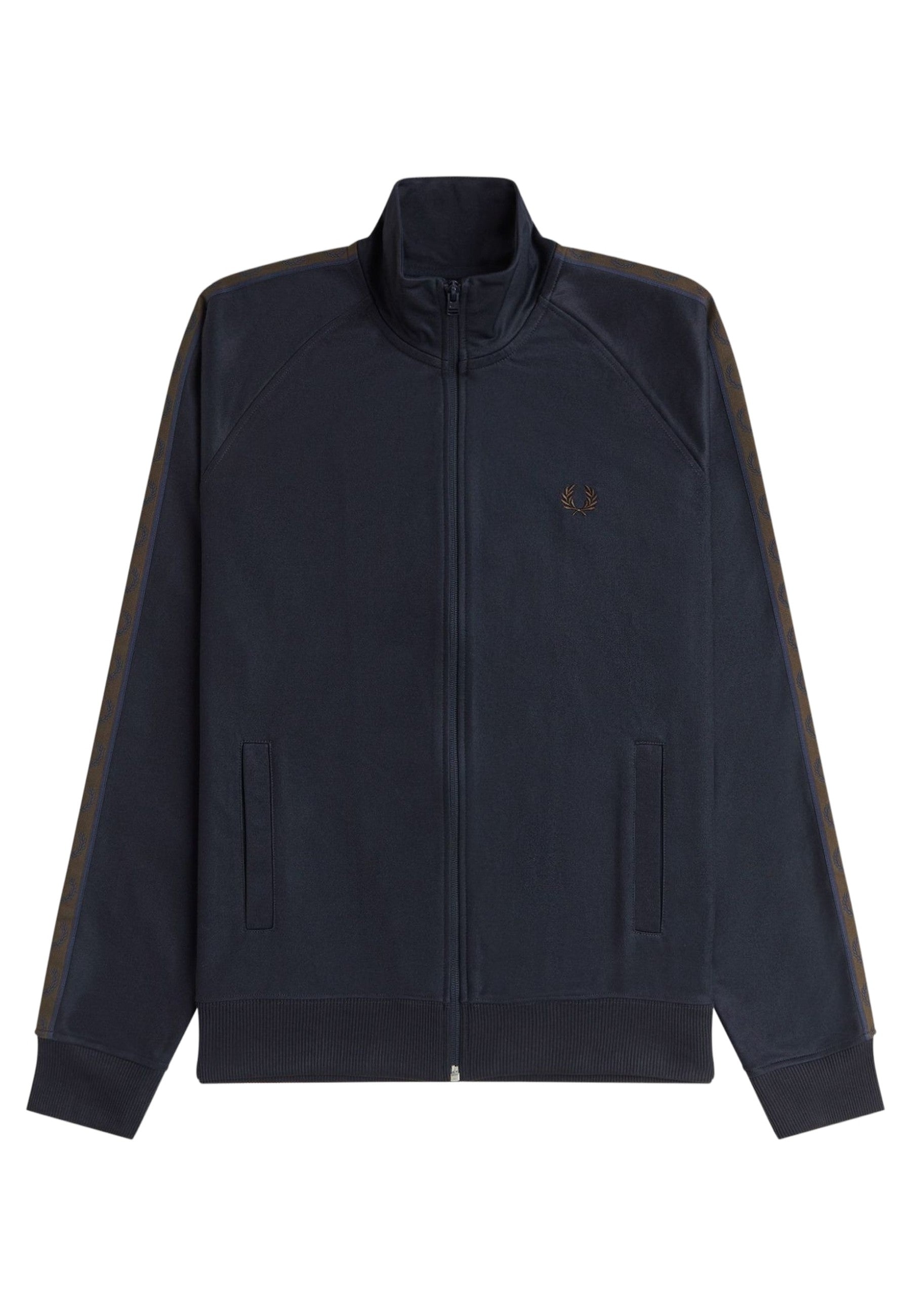 CHAQUETA FRED PERRY MARINO CONTRAST TAPE TRACKJACKET