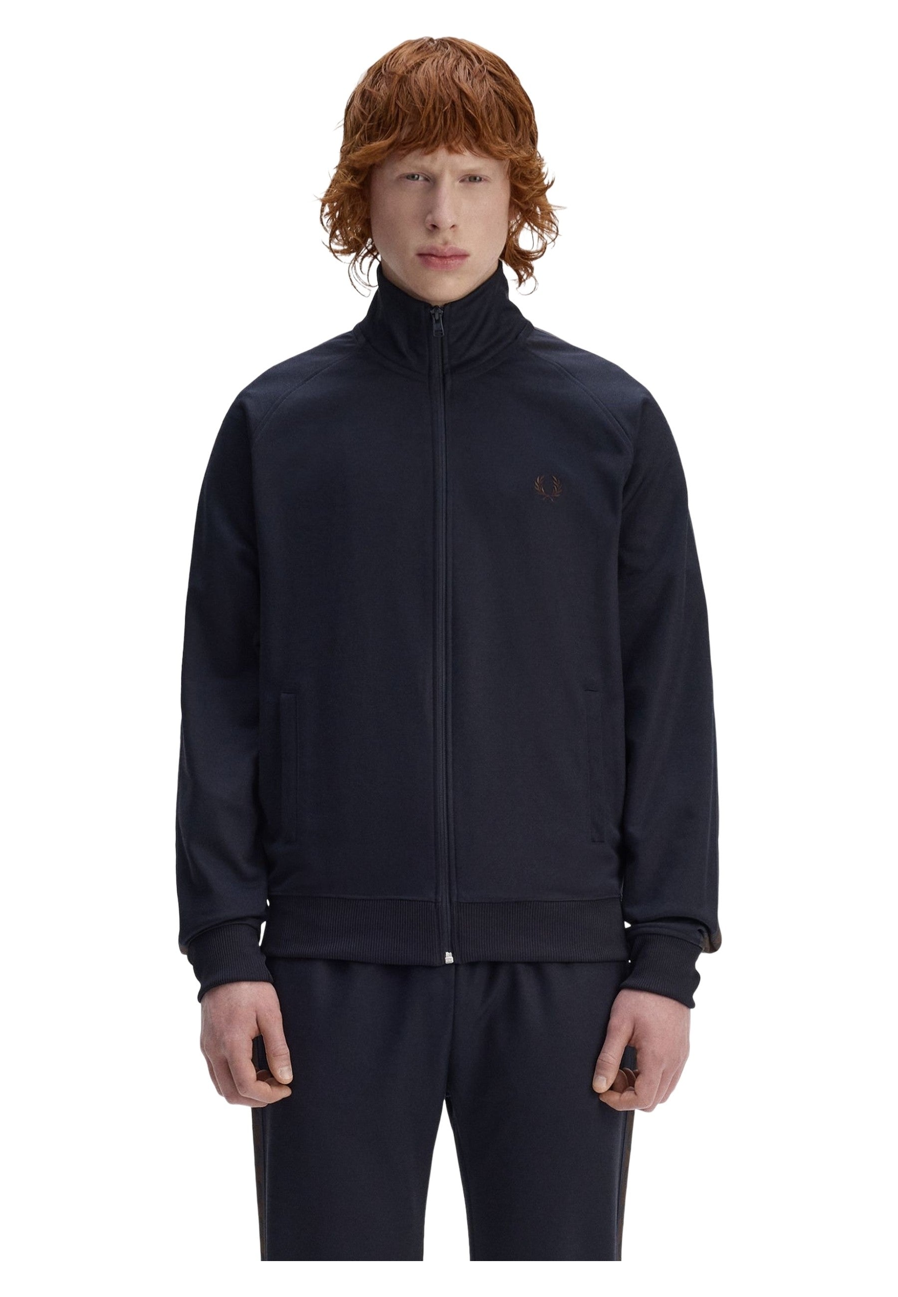 CHAQUETA FRED PERRY MARINO CONTRAST TAPE TRACKJACKET