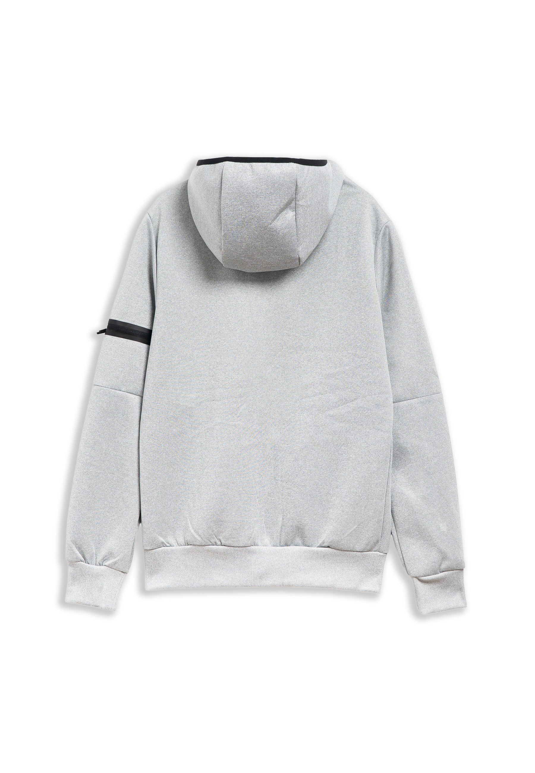 CHAQUETA GRIS POLY ARM POCKET TRACKJACKET