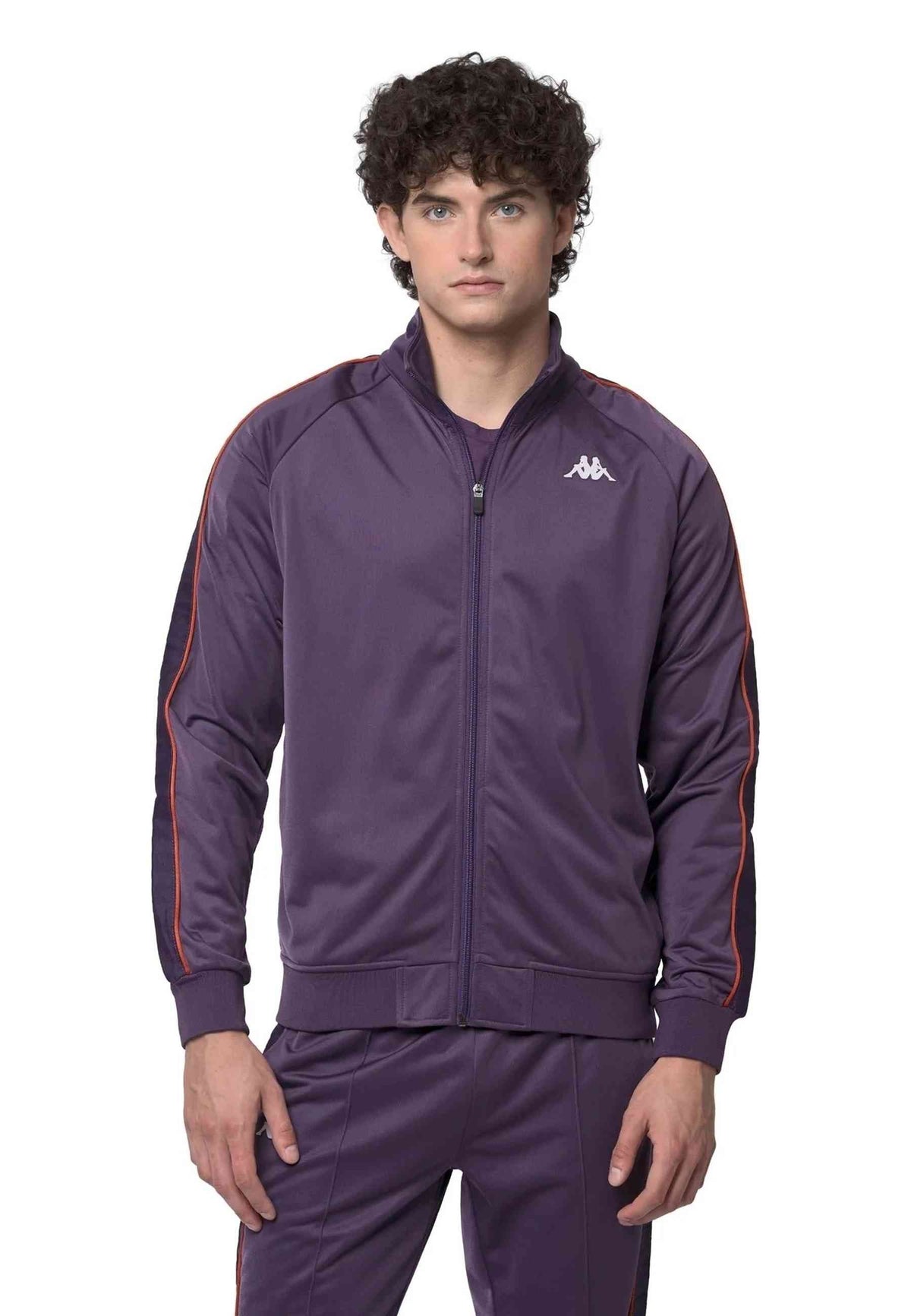 CHAQUETA KAPPA MORADA ANNISTON SLIM 222 BANDA JACKET