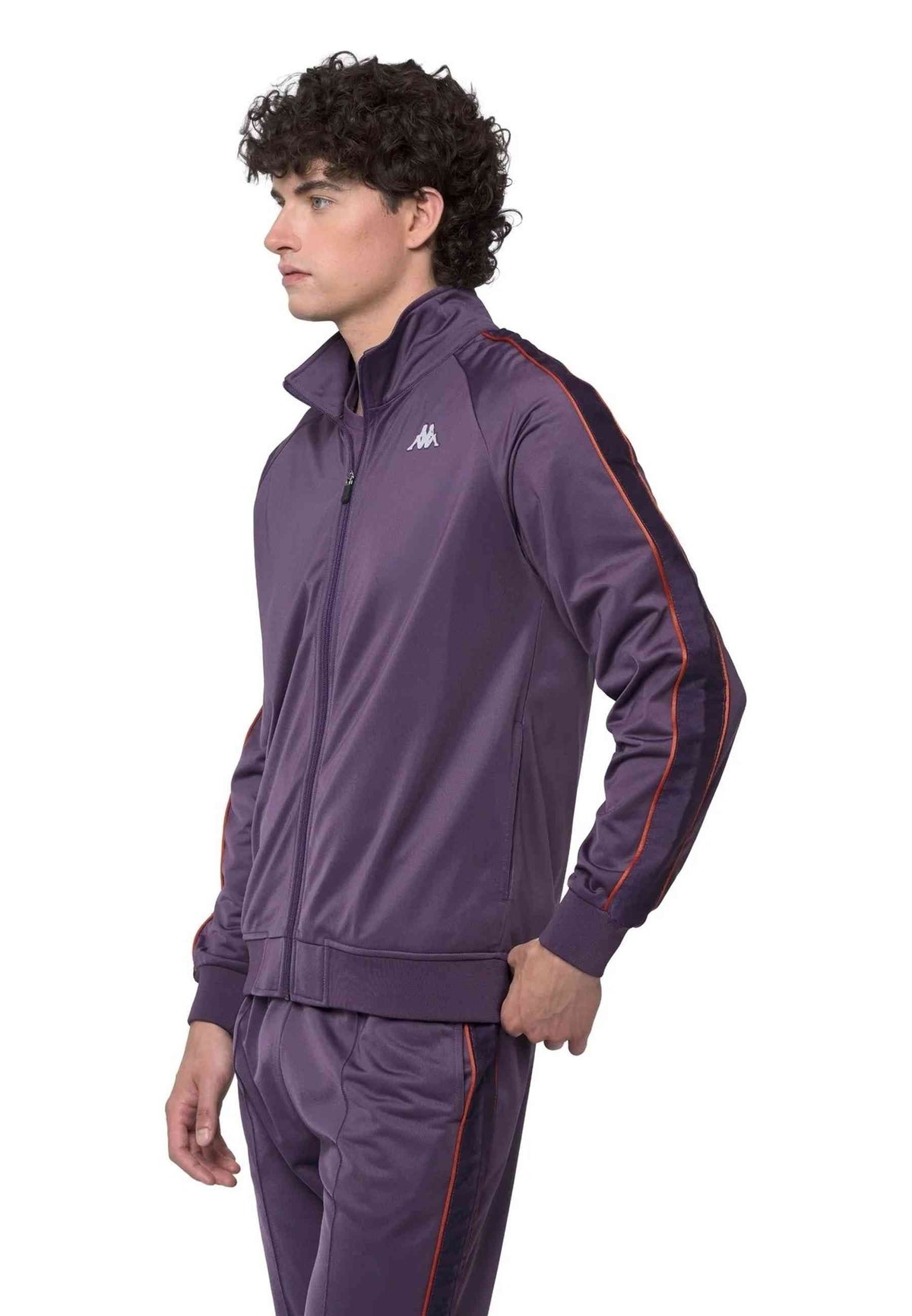 CHAQUETA KAPPA MORADA ANNISTON SLIM 222 BANDA JACKET