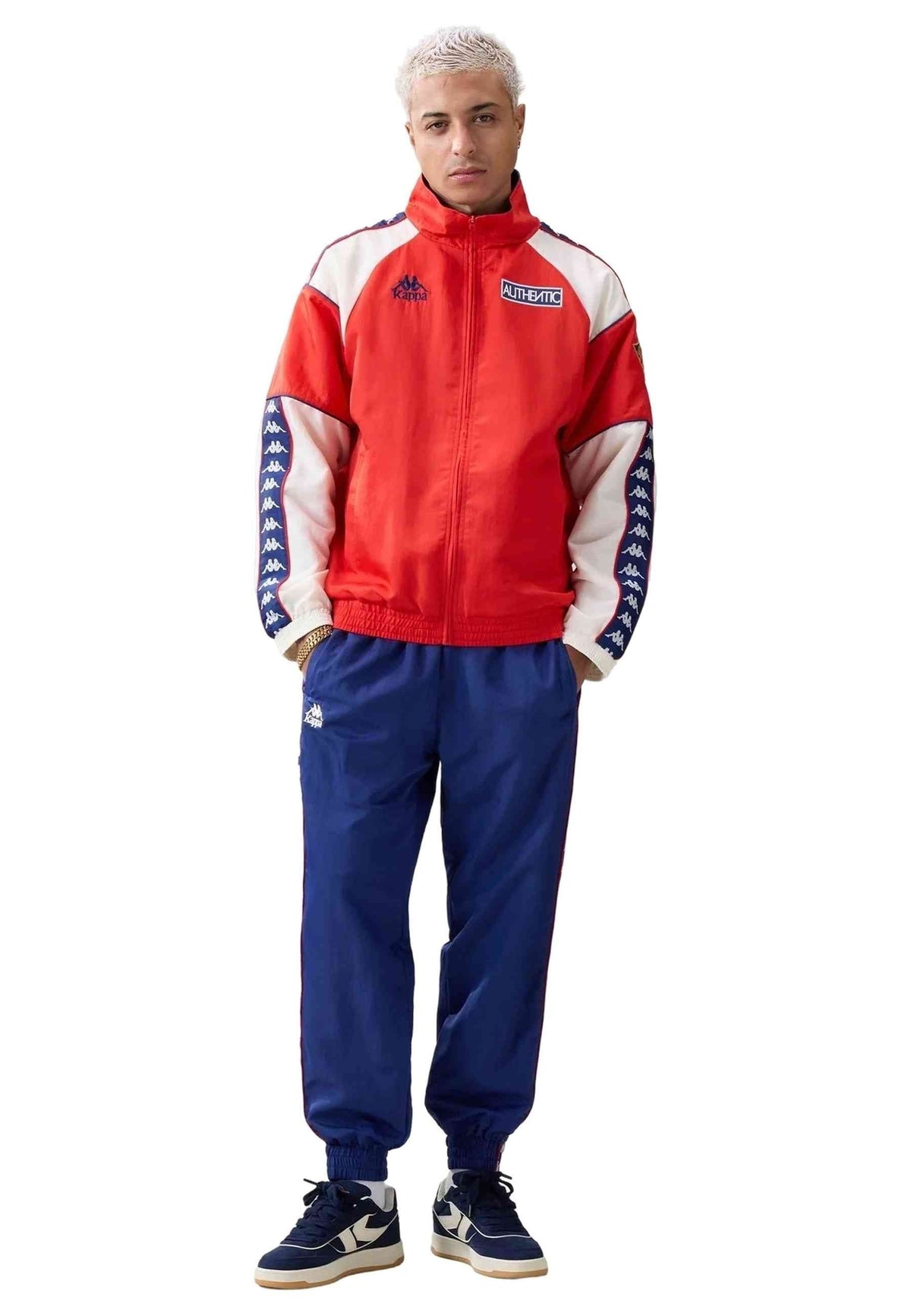 CHAQUETA KAPPA ROJA ONSTAR RED CORAL TRAKJACKET