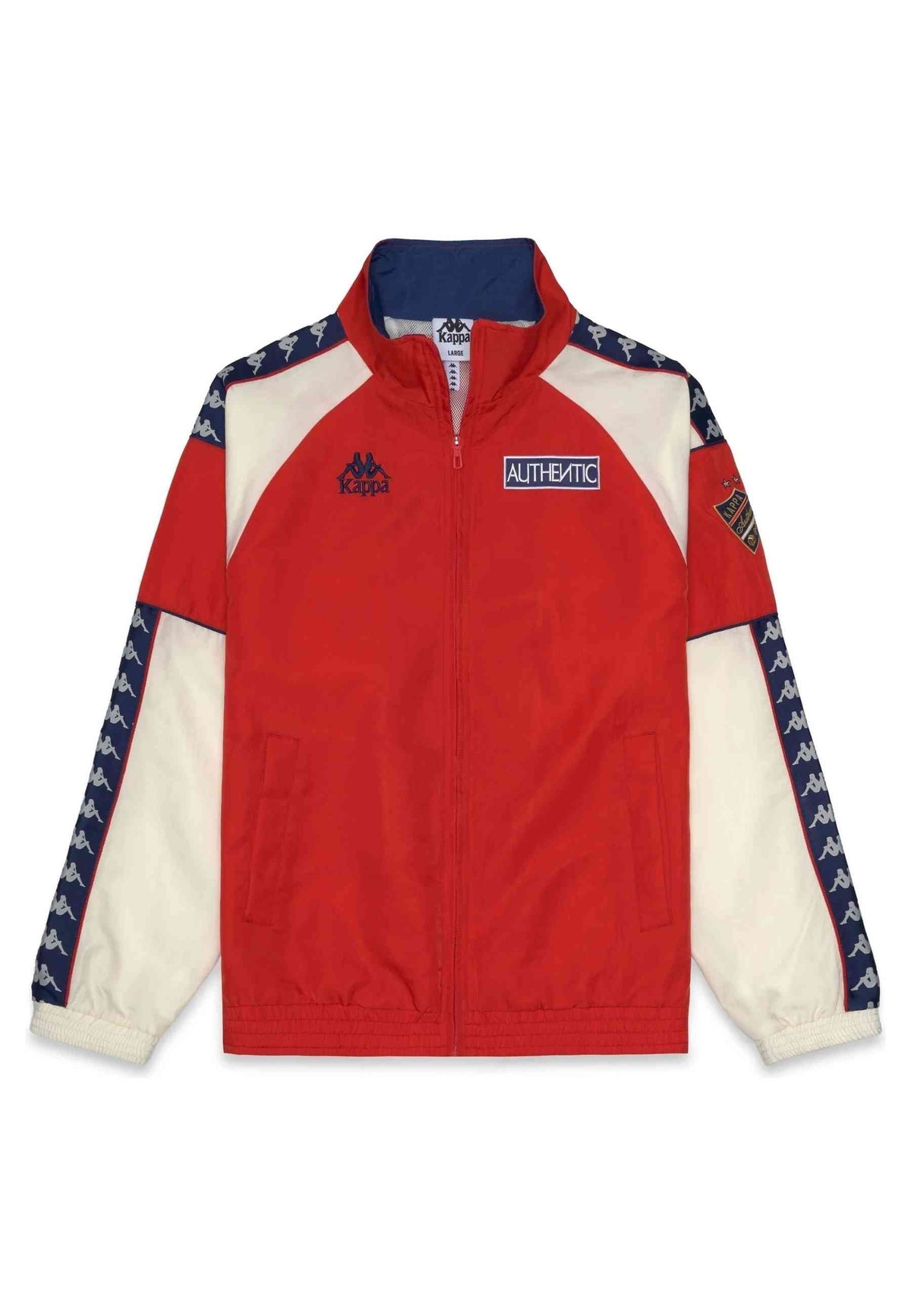 CHAQUETA KAPPA ROJA ONSTAR RED CORAL TRAKJACKET