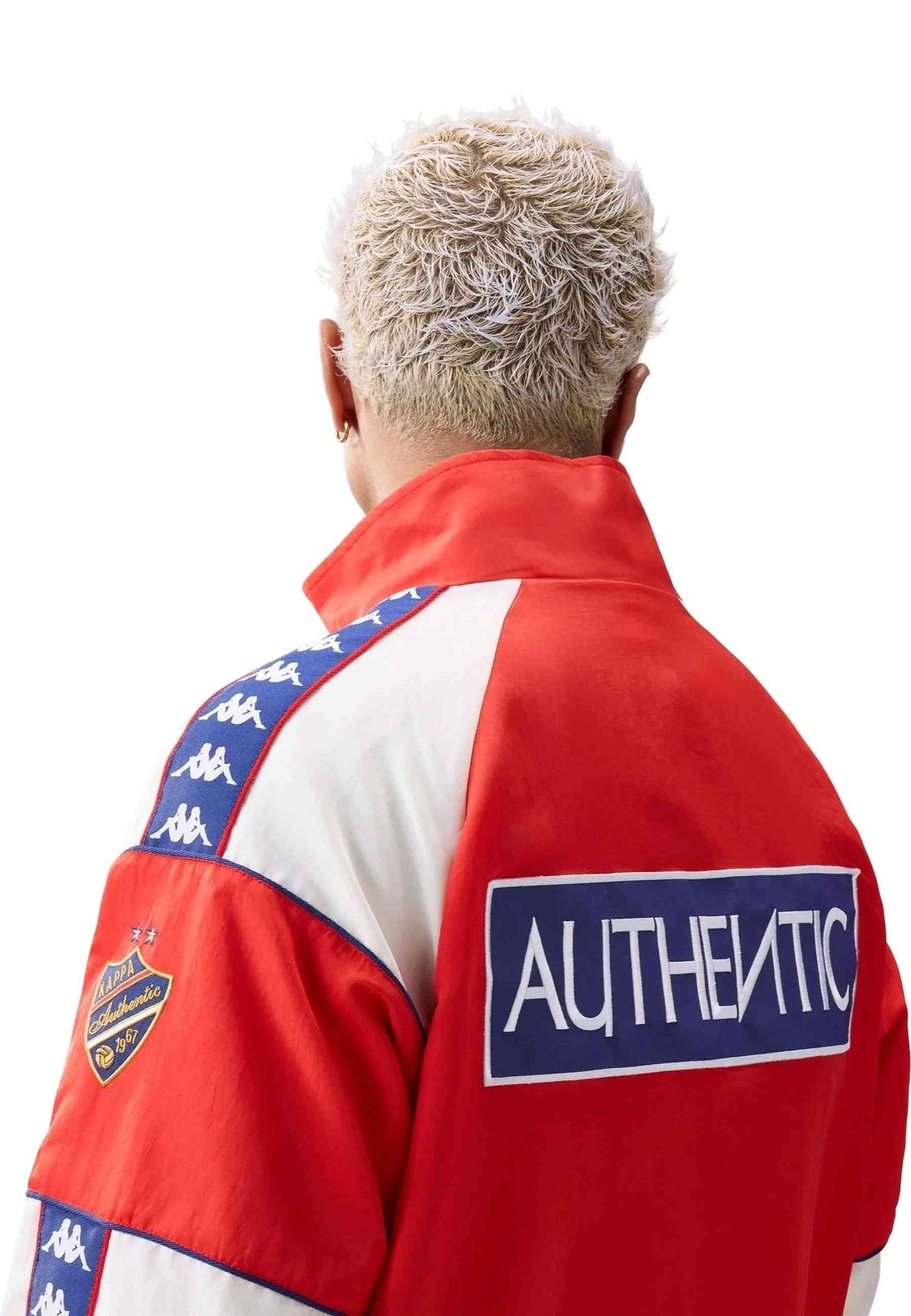 CHAQUETA KAPPA ROJA ONSTAR RED CORAL TRAKJACKET
