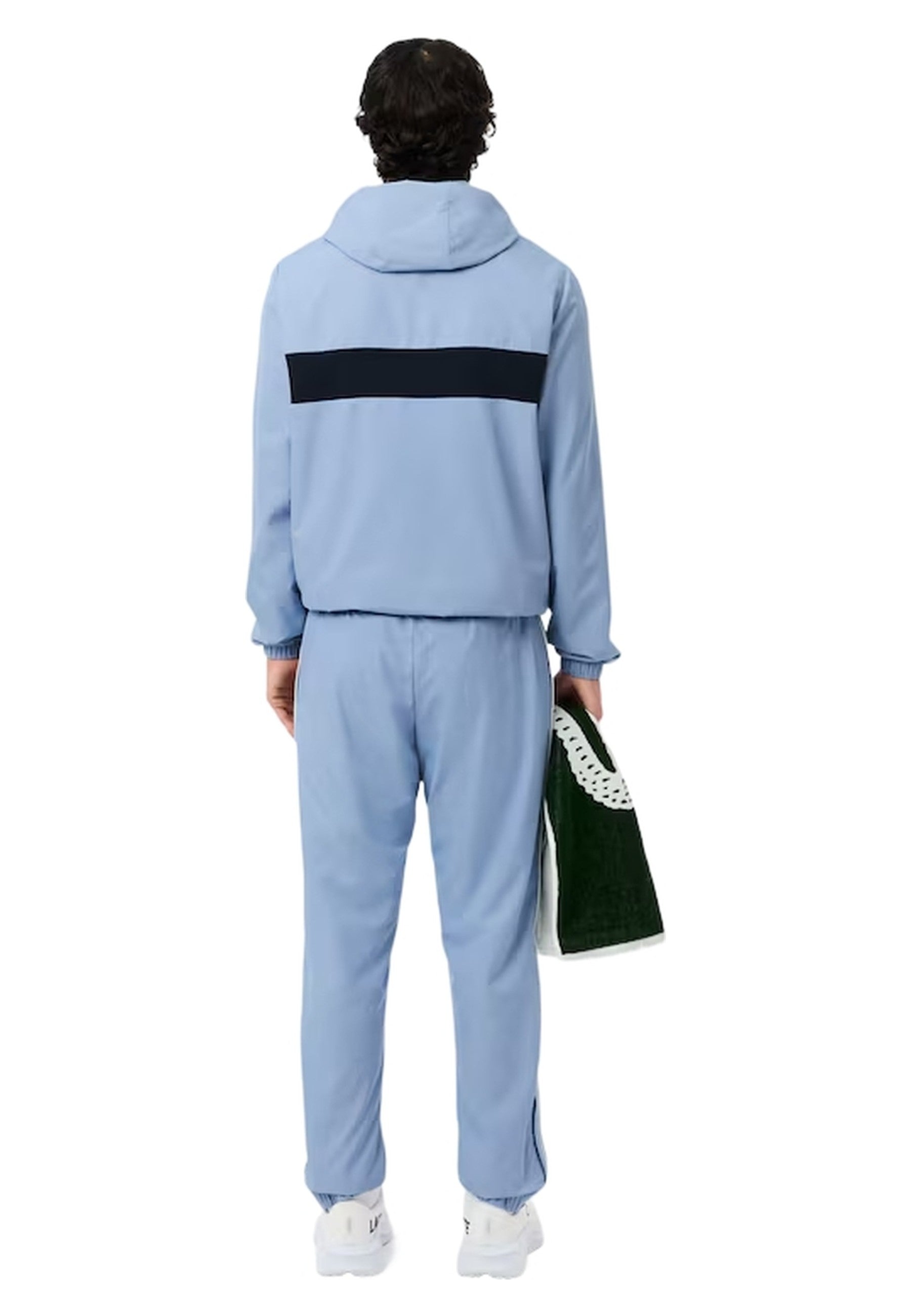 CHAQUETA LACOSTE CELESTE TAFETAN TRACKJACKET