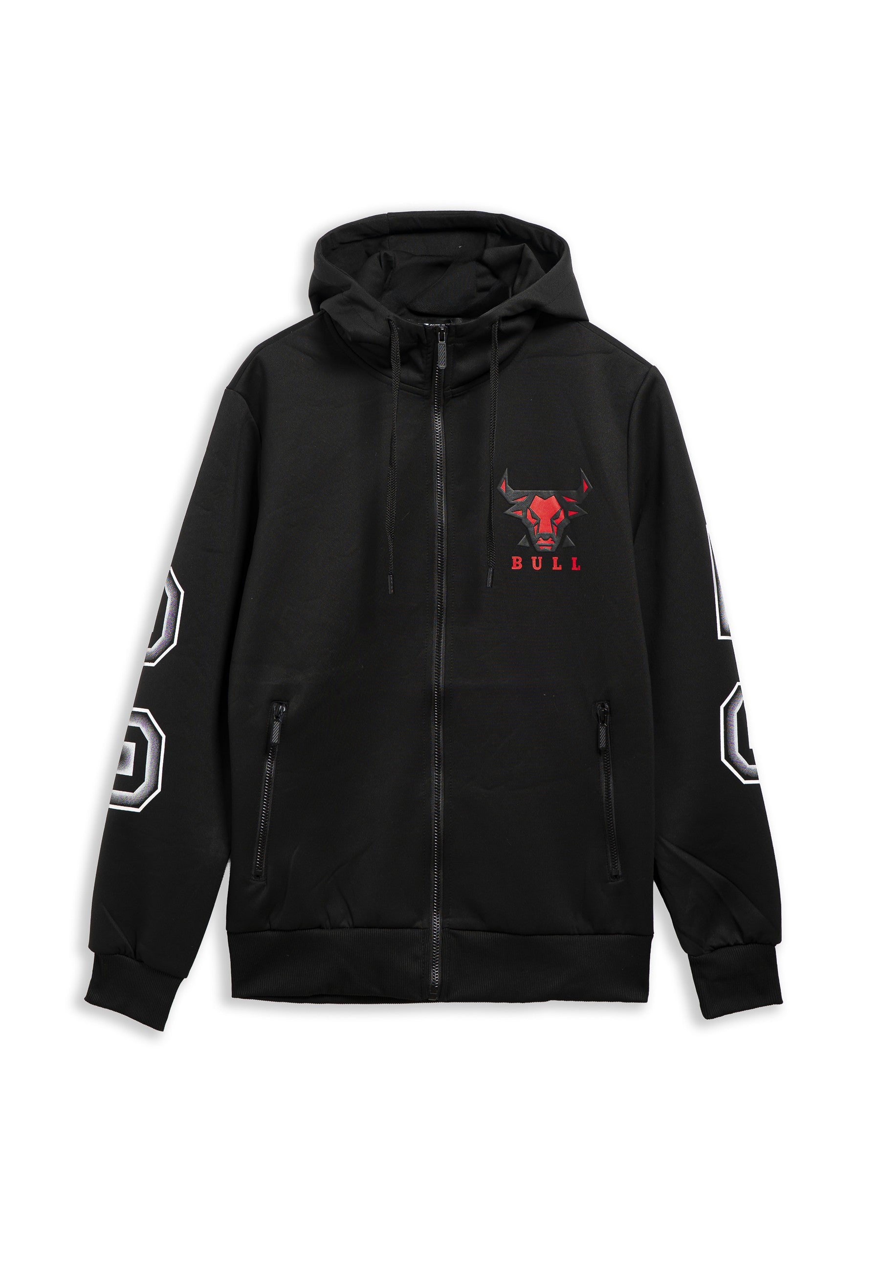 CHAQUETA NEGRA BULL POLY TRACKJACKET