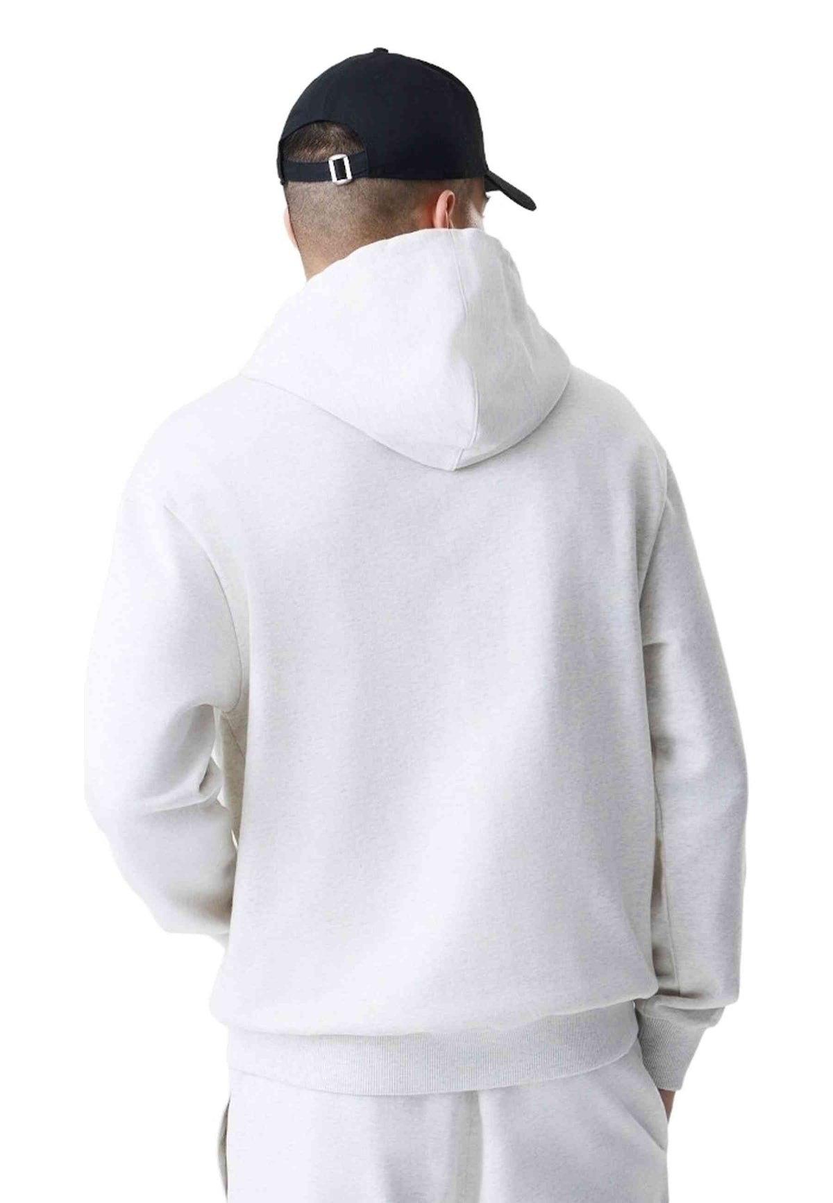 CHAQUETA NEW ERA GRIS ESSENTIALS FULL ZIP HOODIE