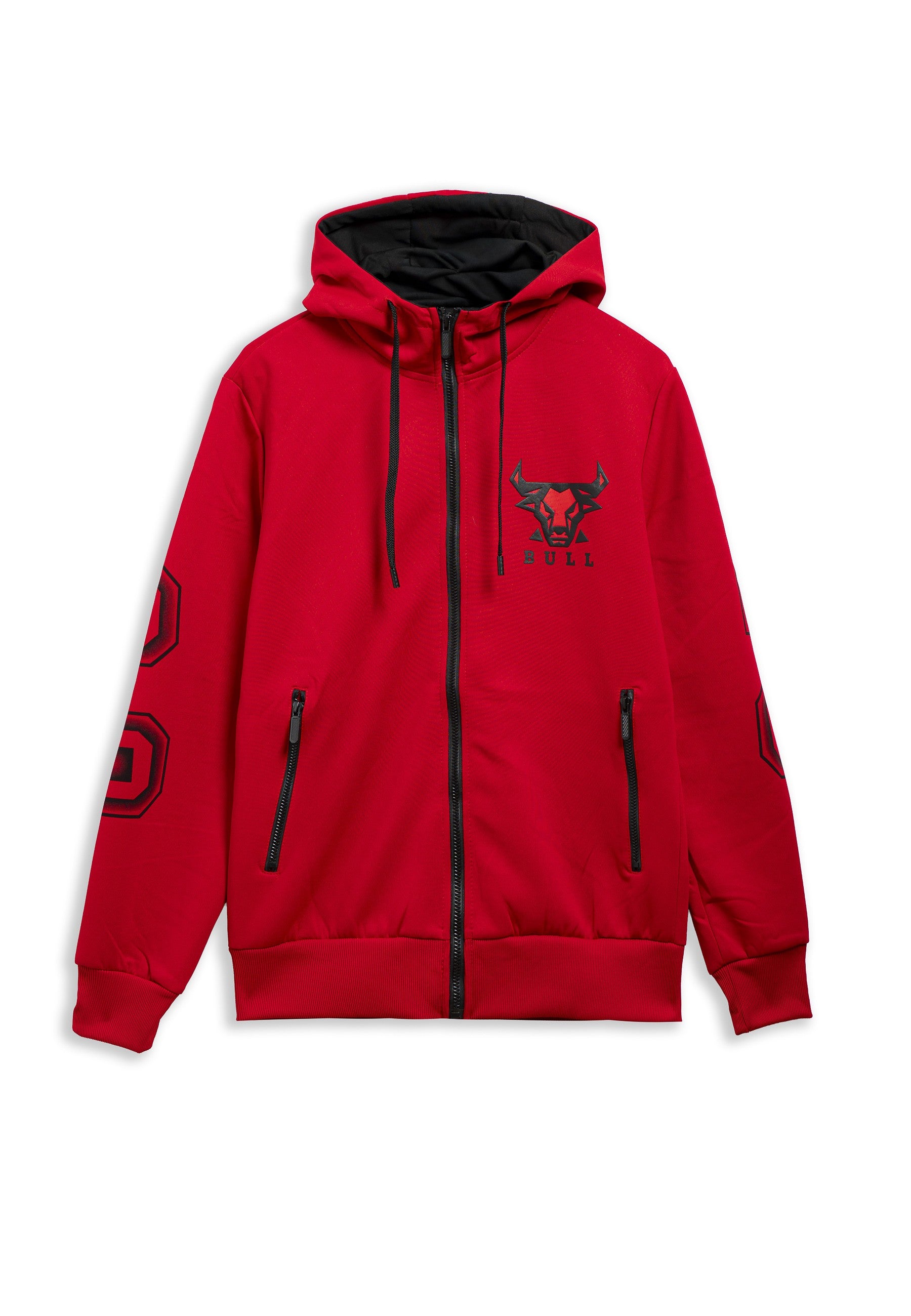 CHAQUETA ROJA BULL POLY TRACKJACKET