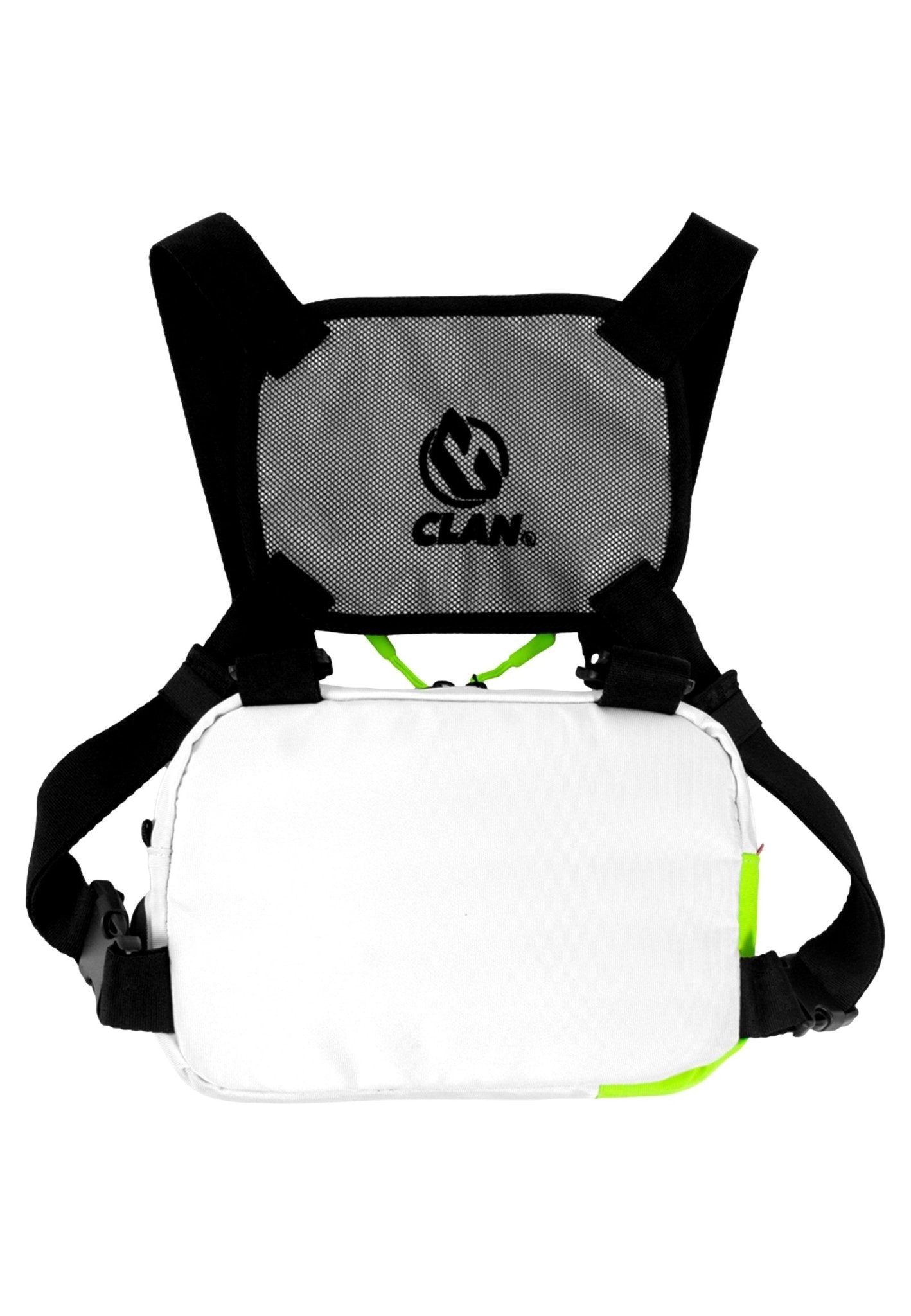 CHESTBAG CLAN NEGRO YELLOW NEON - AREA ZERO