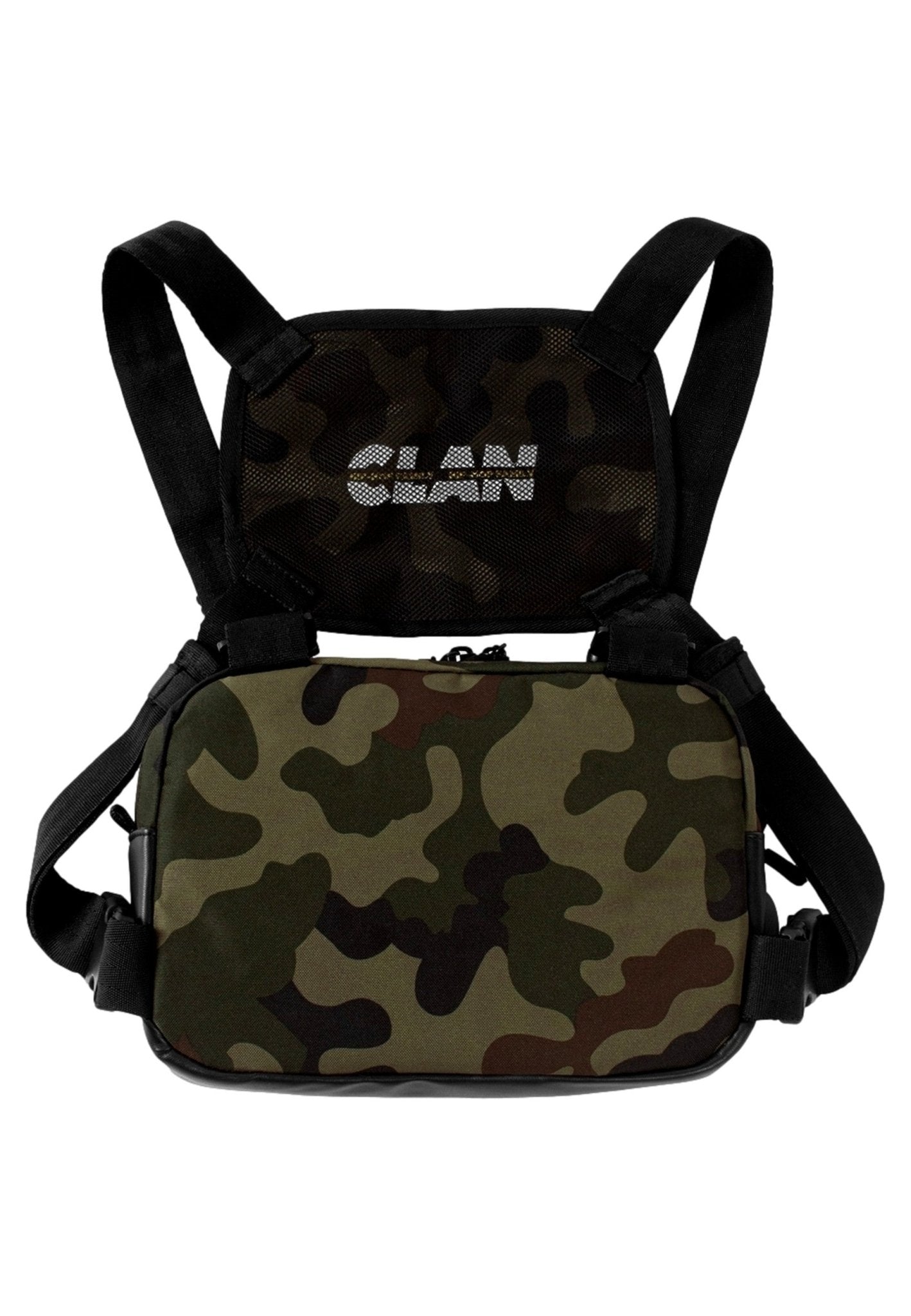 CHESTBAG CLAN VERDE CAMUFLAJE - AREA ZERO