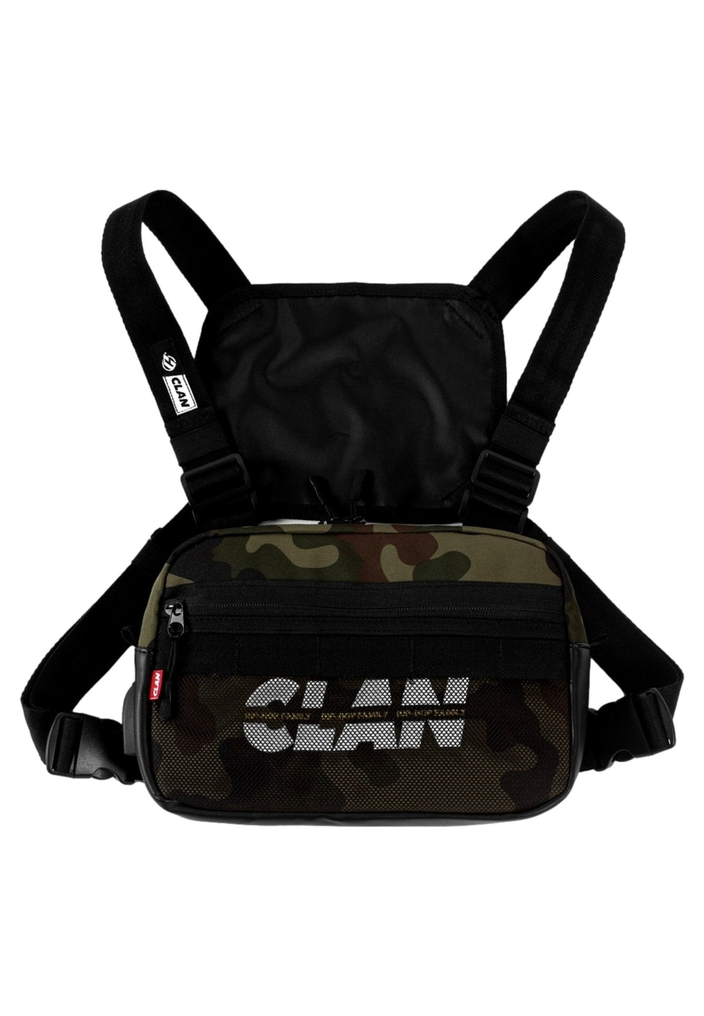 CHESTBAG CLAN VERDE CAMUFLAJE - AREA ZERO
