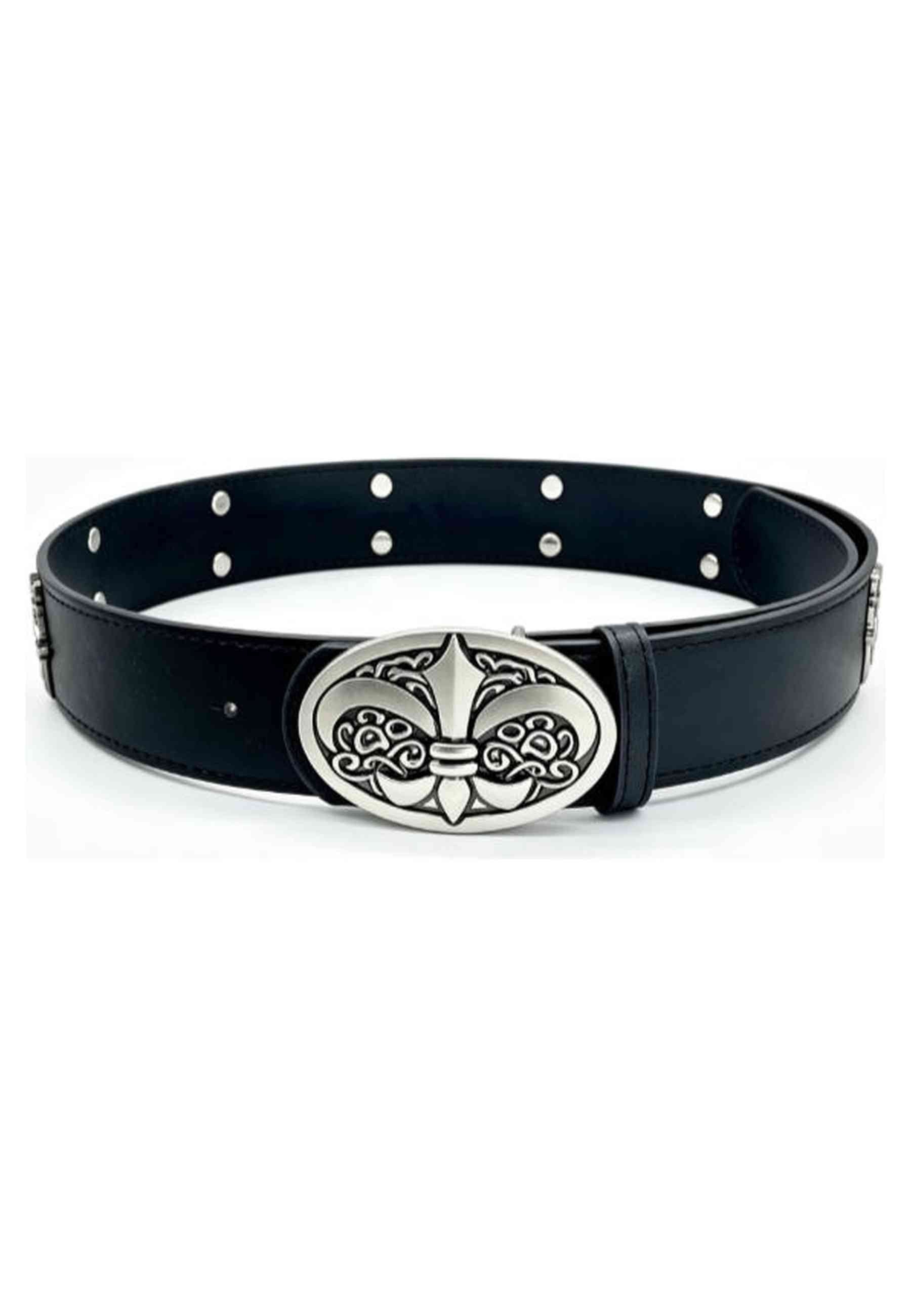 CINTURON NEGRO DAGGER LIS BUCKLE
