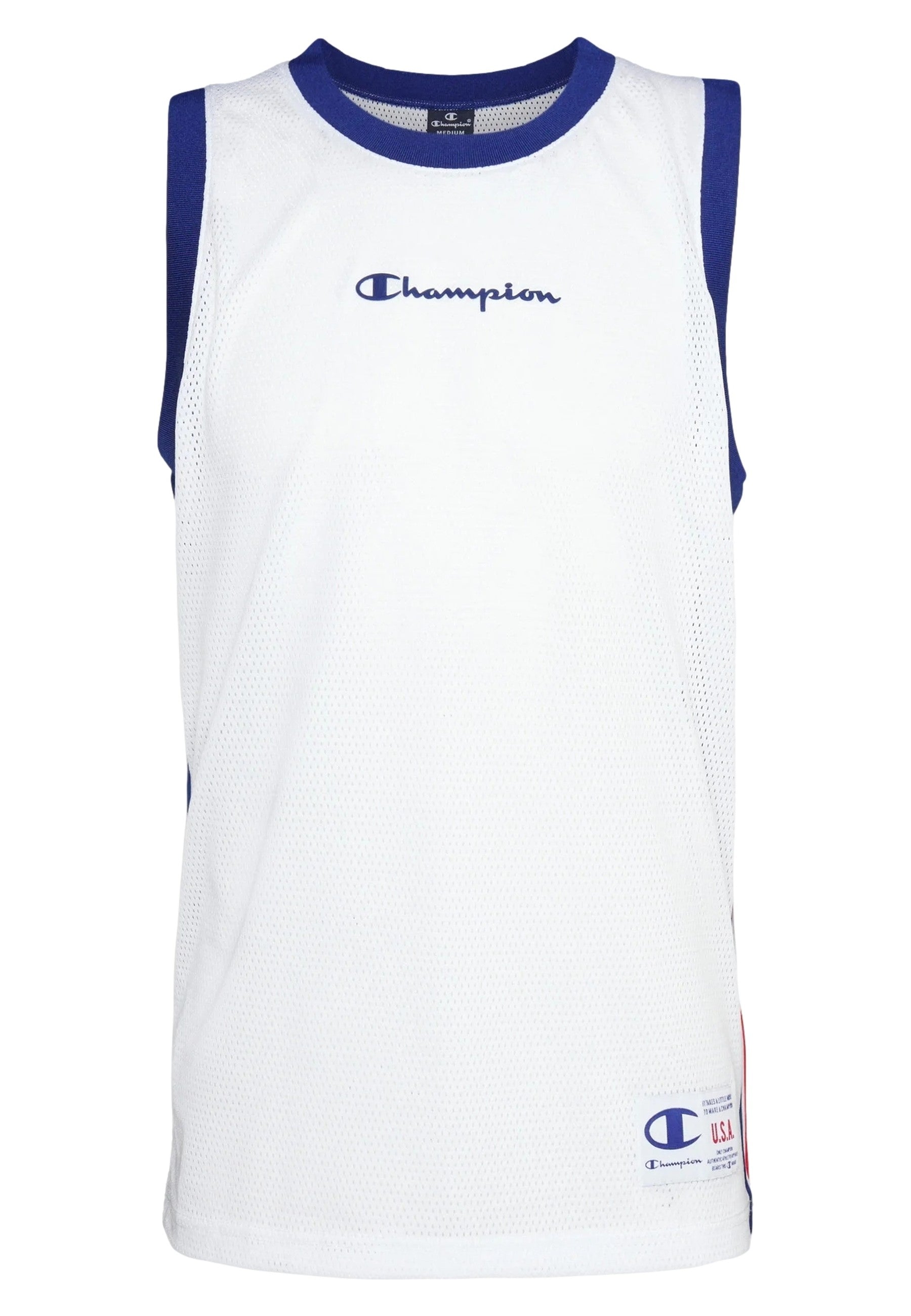 CAMISETA CHAMPION BLANCA STREET BASKET TANK TOP