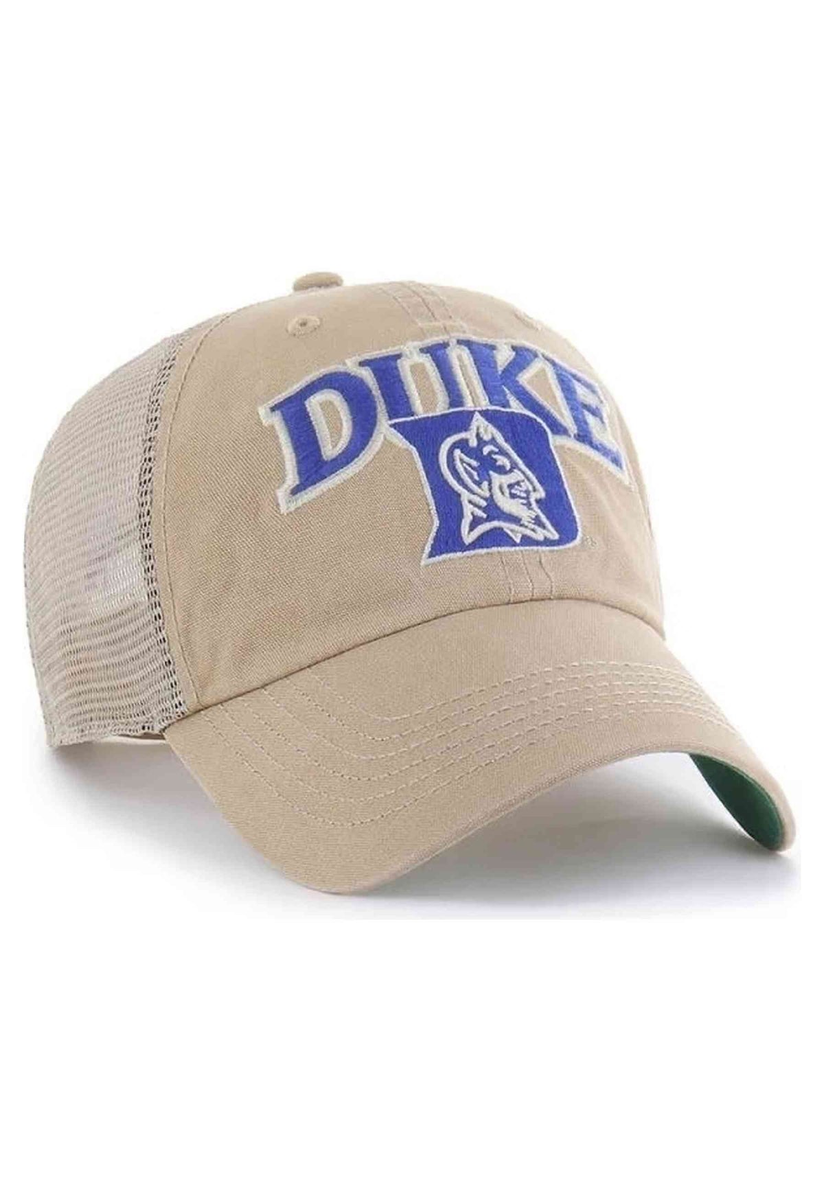 GORRA 47 BRAND BEIGE DUKE BLUE DEVILS TUSCALOOSA CLEAN UP