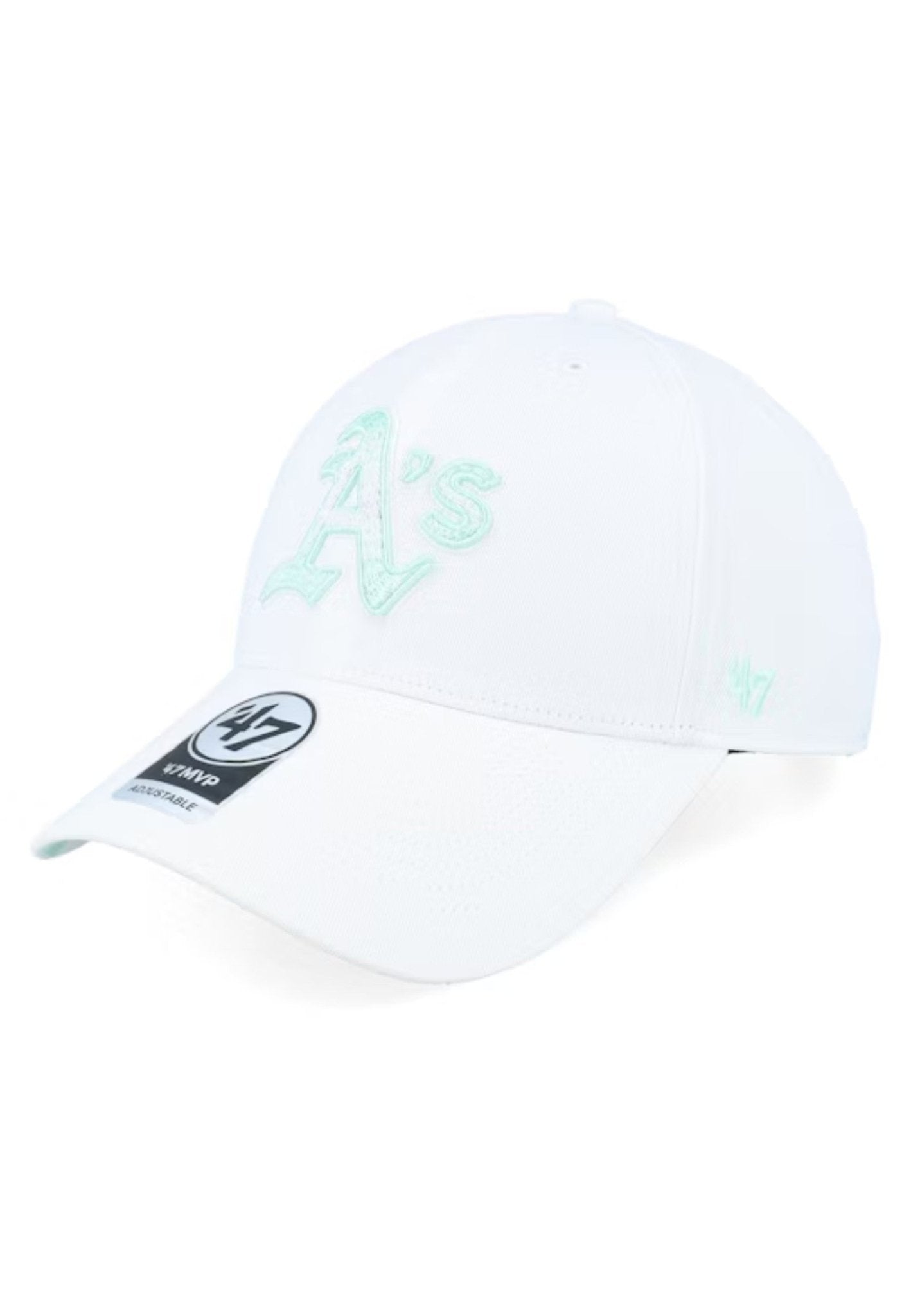 GORRA 47 BRAND BLANCA OAKLAND ATHELTICS BLEACHED MVP CAP - AREA ZERO