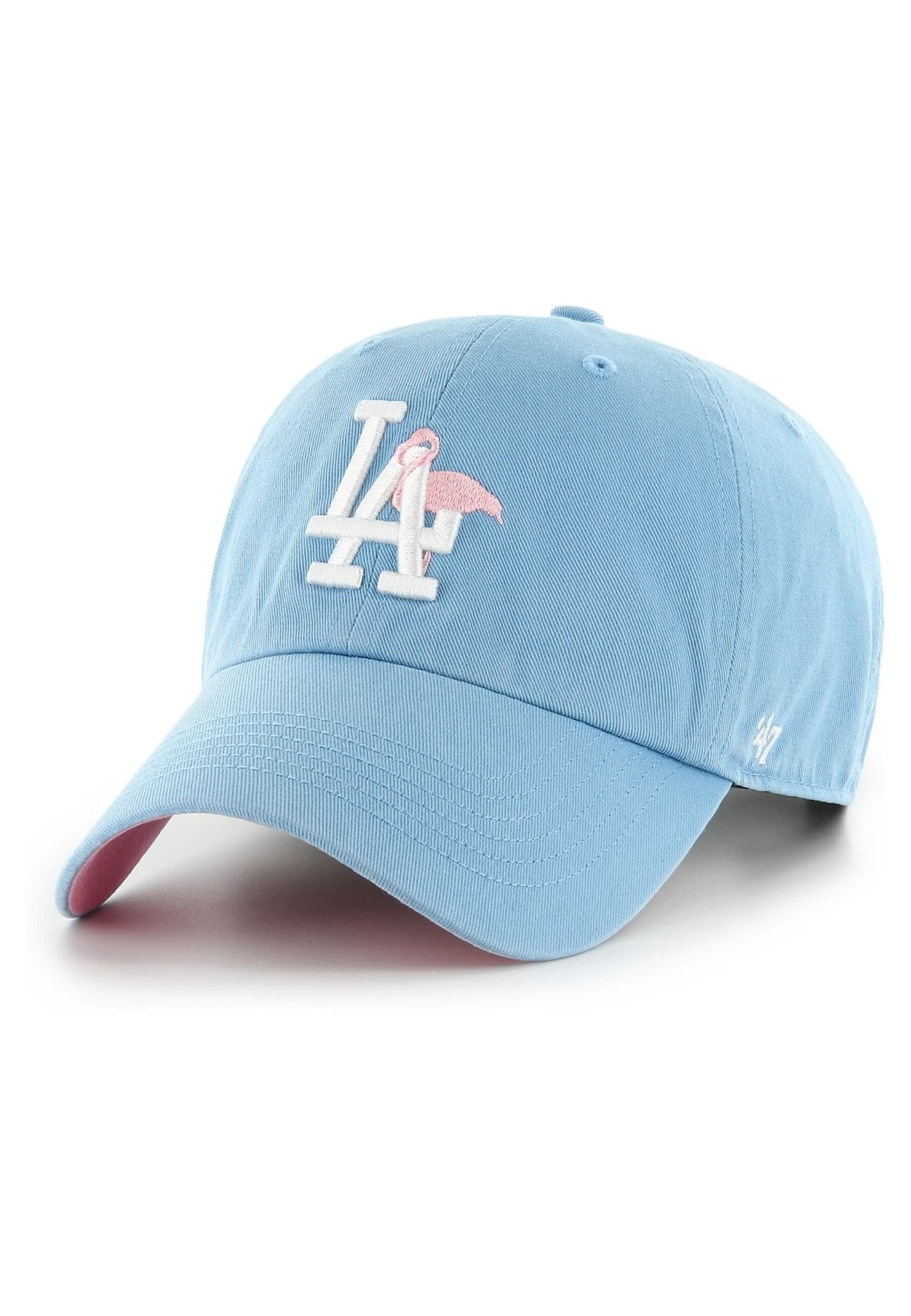 GORRA 47 BRAND CELESTE DODGERS FLAMINGO CLEAN UP CAP - AREA ZERO