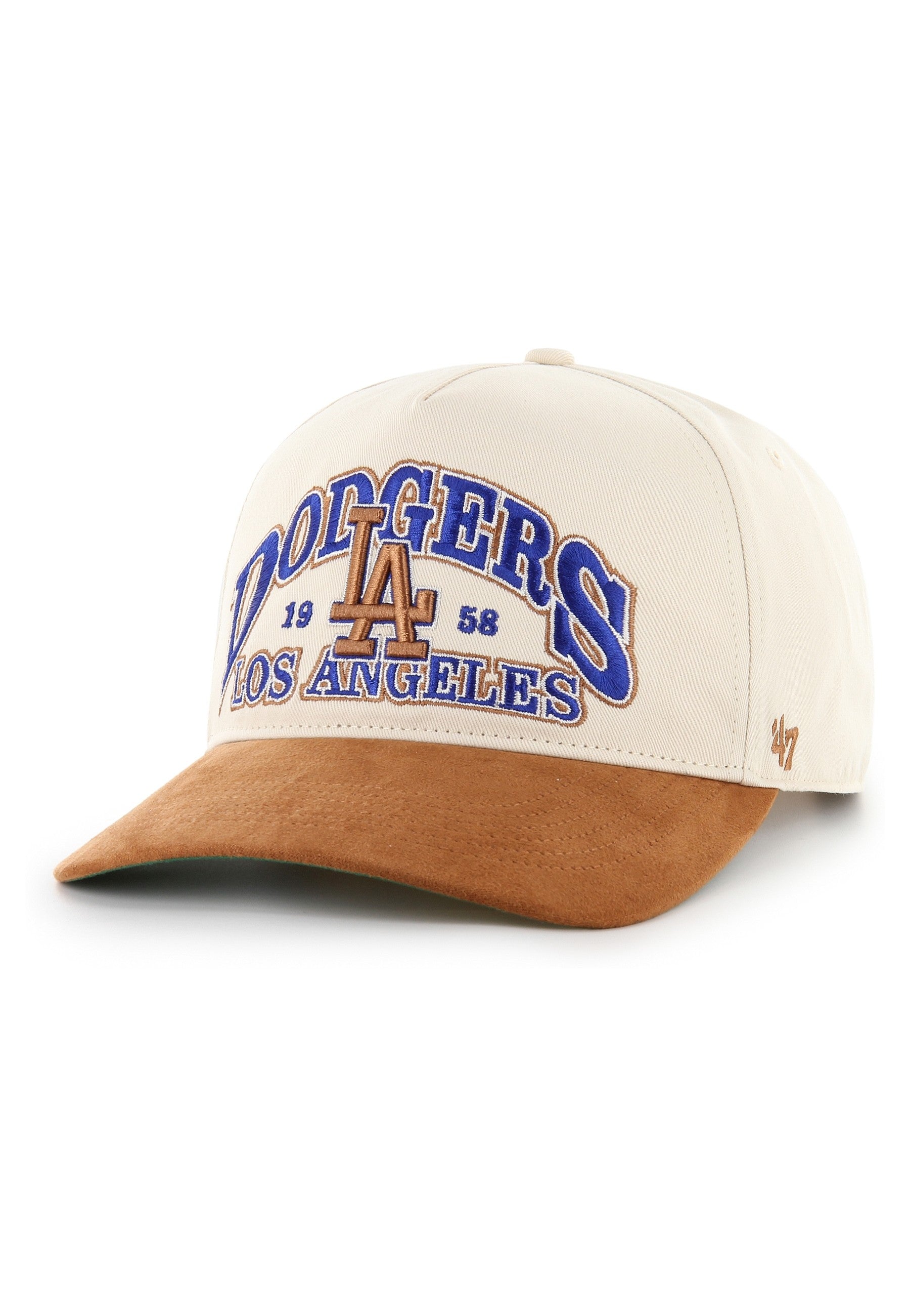 GORRA 47 BRAND CRUDA DODGERS BRENTWOOD SUEDE HITCH CAP