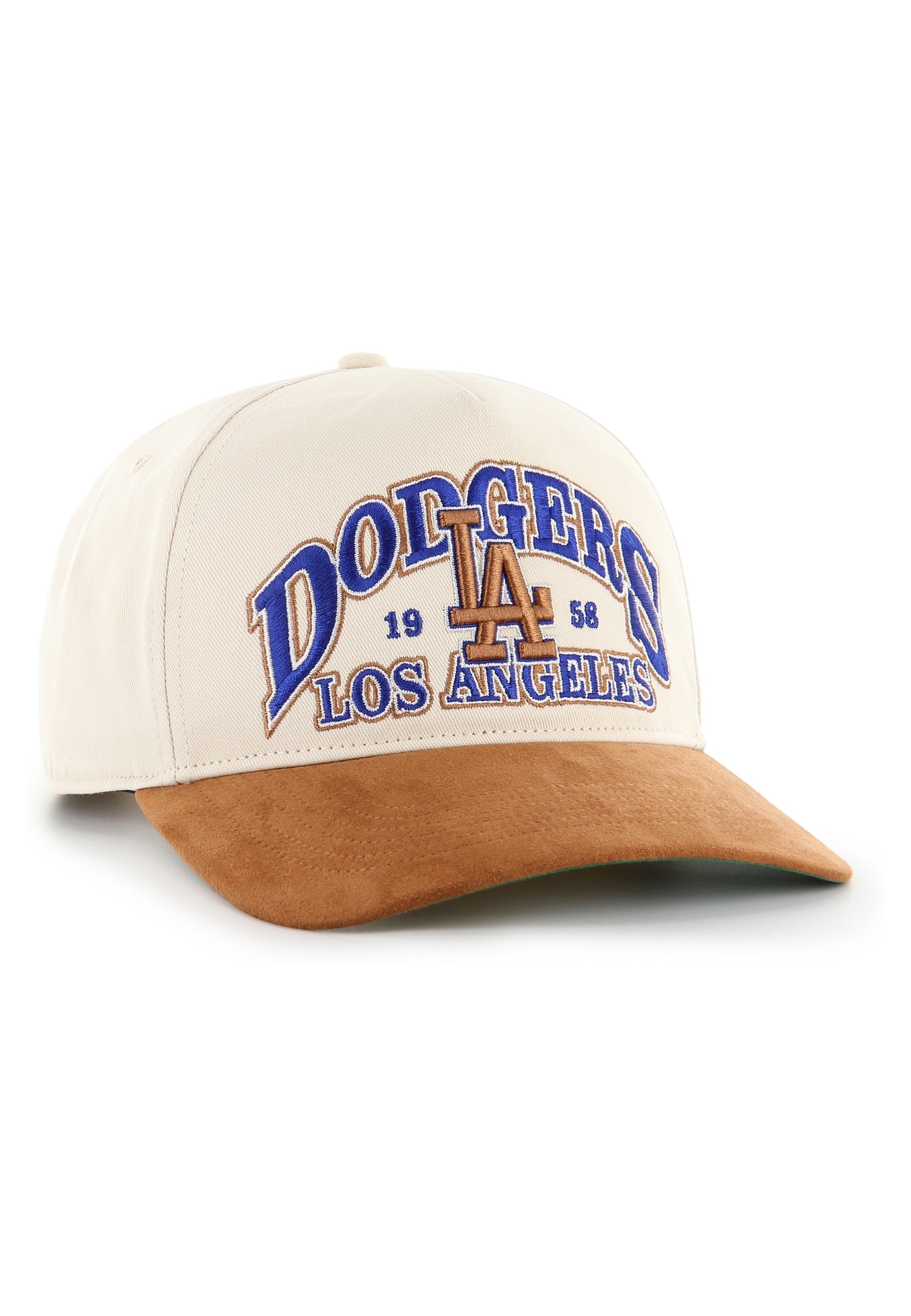 GORRA 47 BRAND CRUDA DODGERS BRENTWOOD SUEDE HITCH CAP