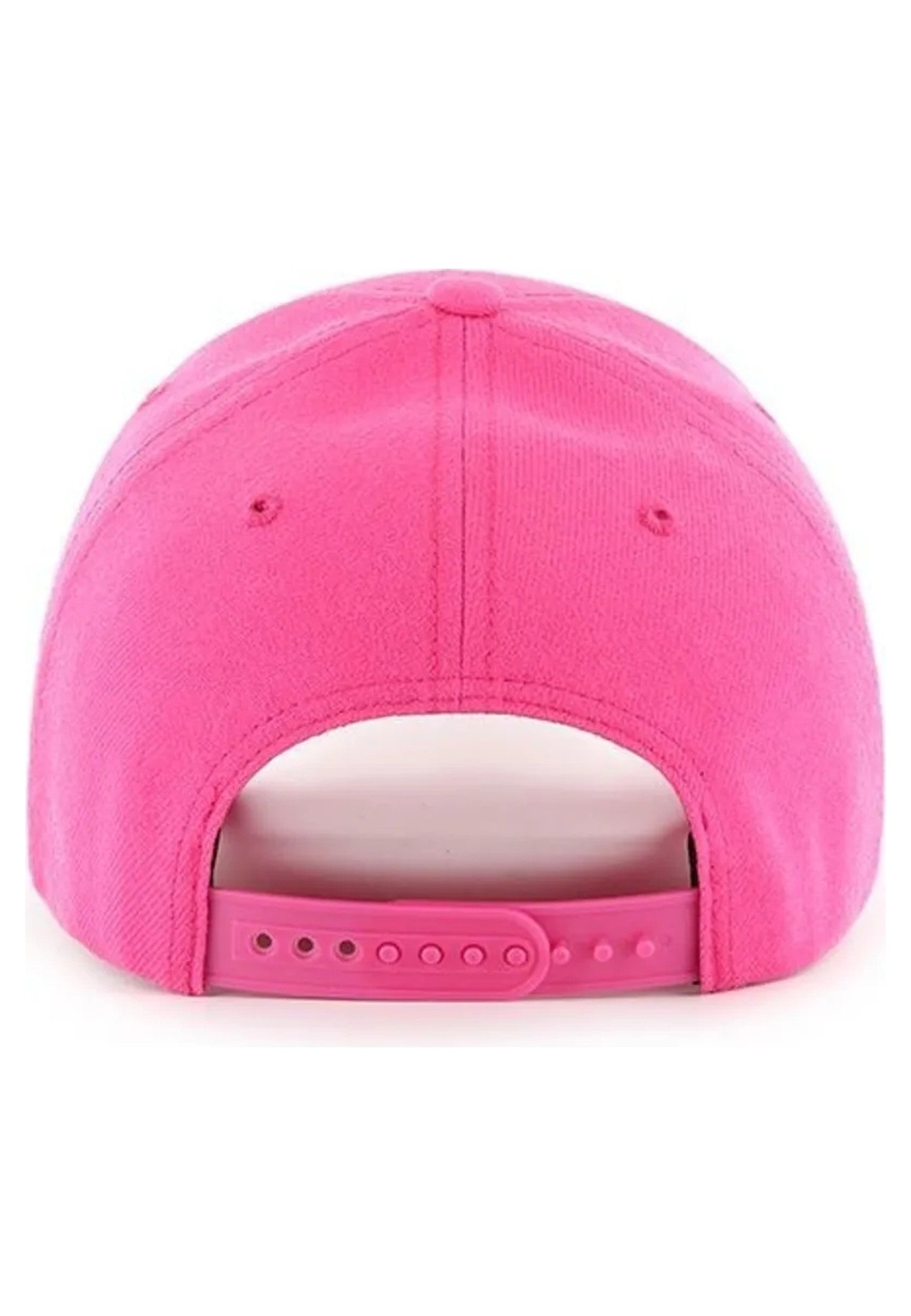 GORRA 47 BRAND FUXIA LOGO NY BORDADO FRENTE VISERA CURVA