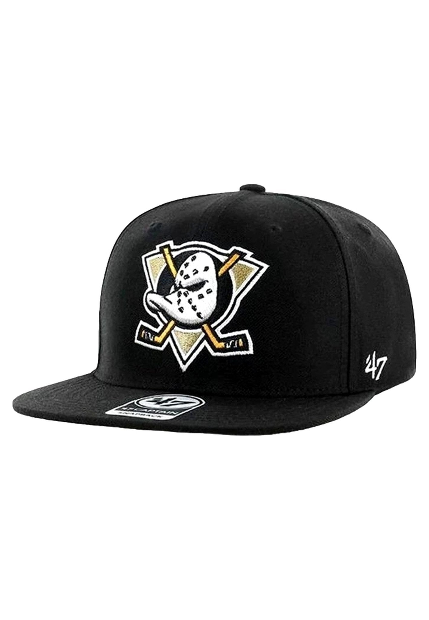 GORRA 47 BRAND NEGRA ANAHEIM DUCKS CAPTAIN CAP - AREA ZERO