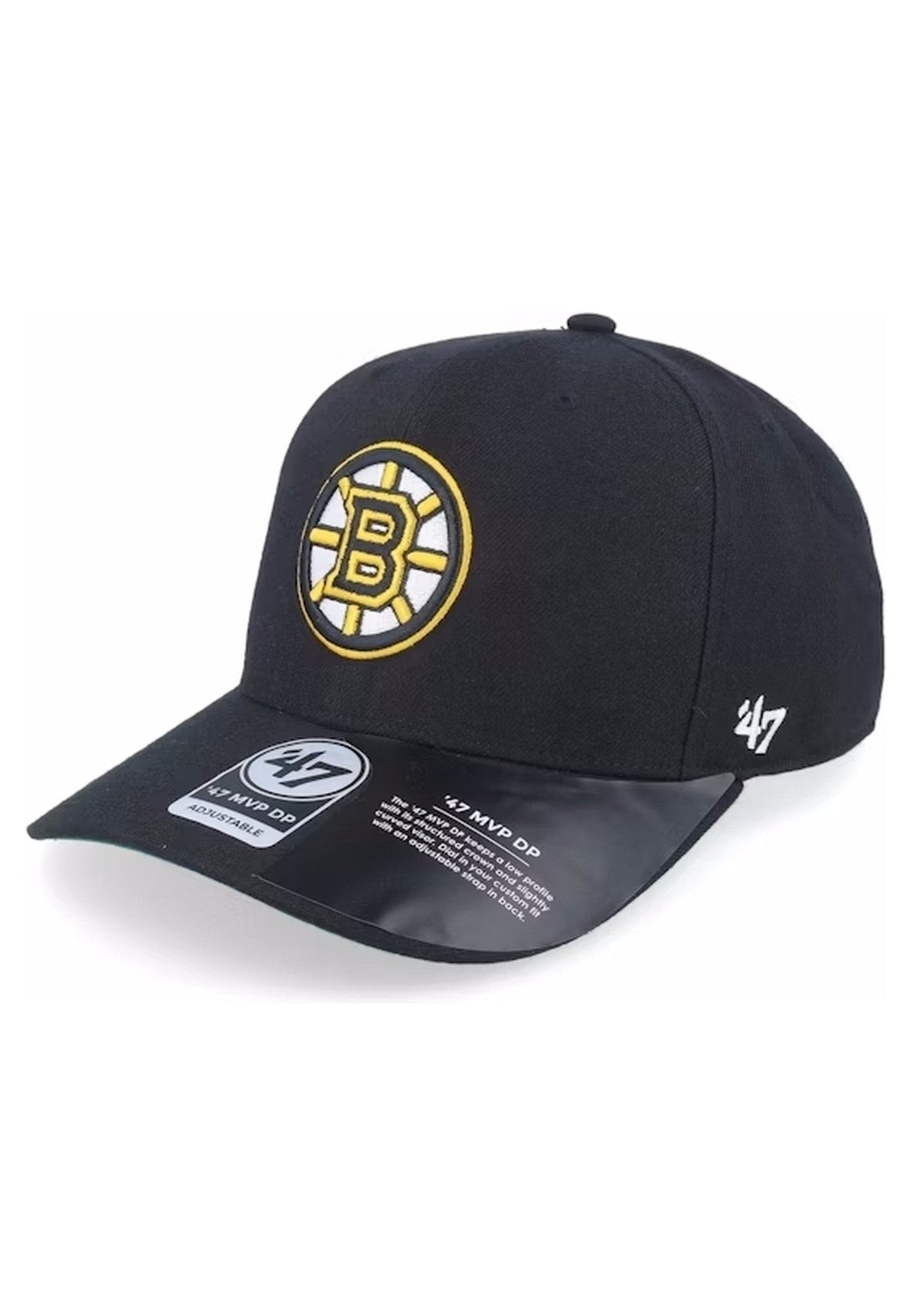 GORRA 47 BRAND NEGRA BOSTON BRUINS MVP TRUCKER CAP - AREA ZERO