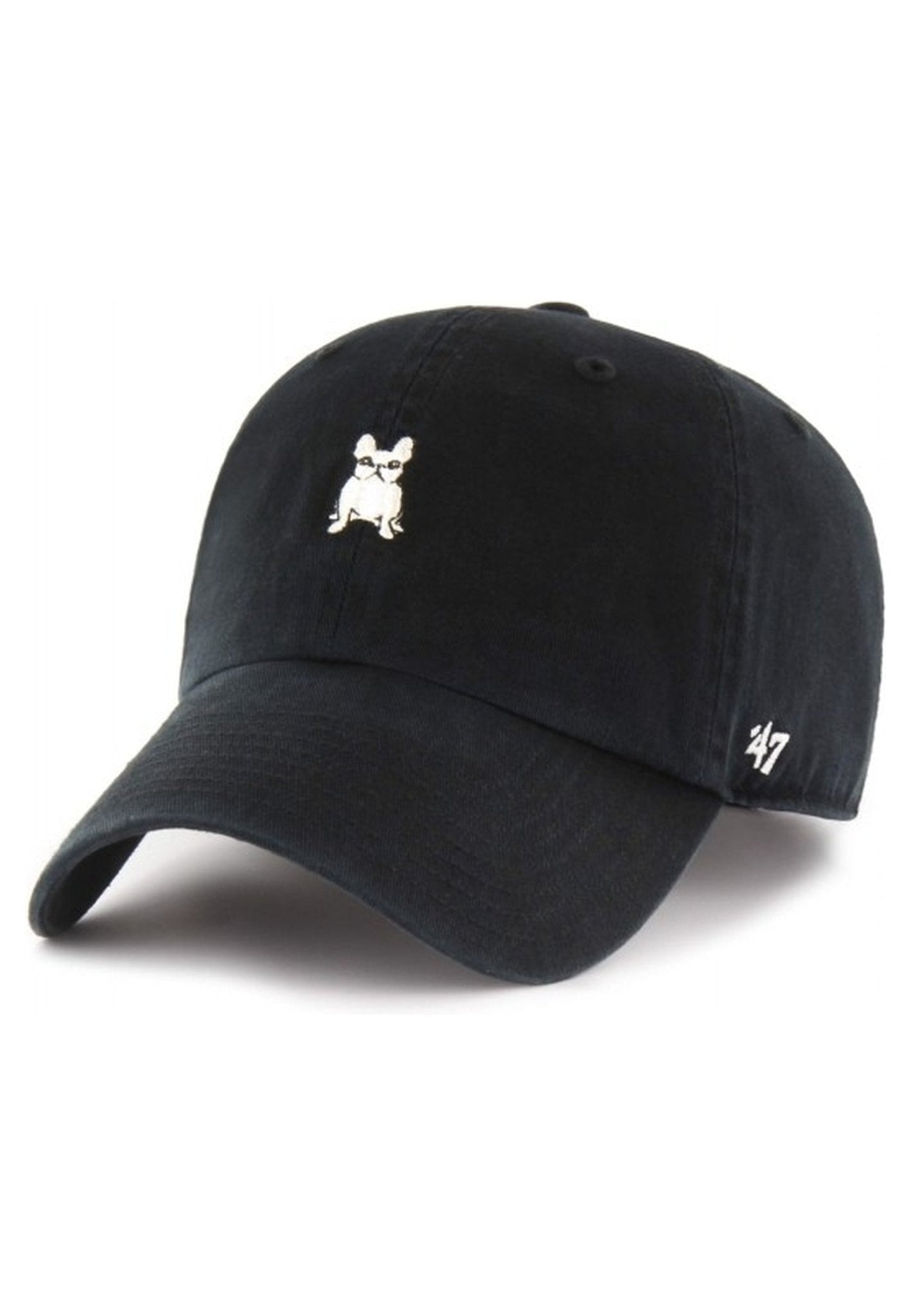 GORRA 47 BRAND NEGRA BULLDOG CLEAN UP UNSTRUCTURED CAP - AREA ZERO
