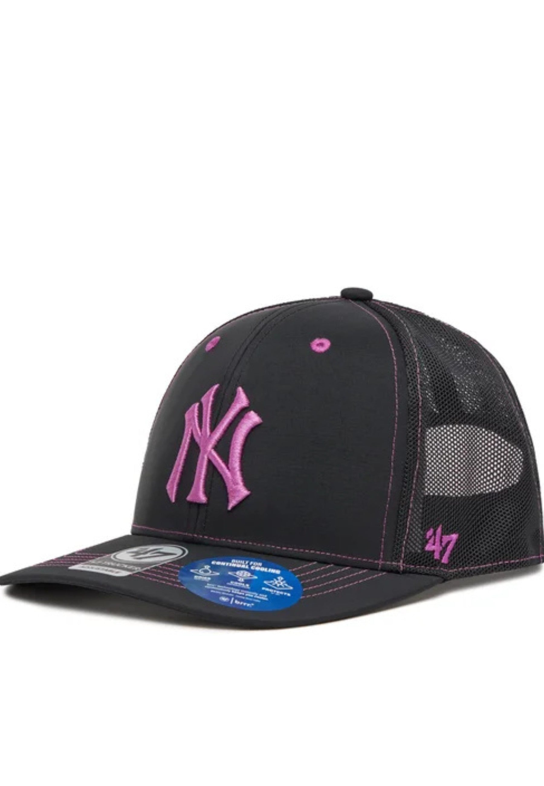 GORRA 47 BRAND NEGRA NEW YORK YANKEES BRRR TRUCKER CAP