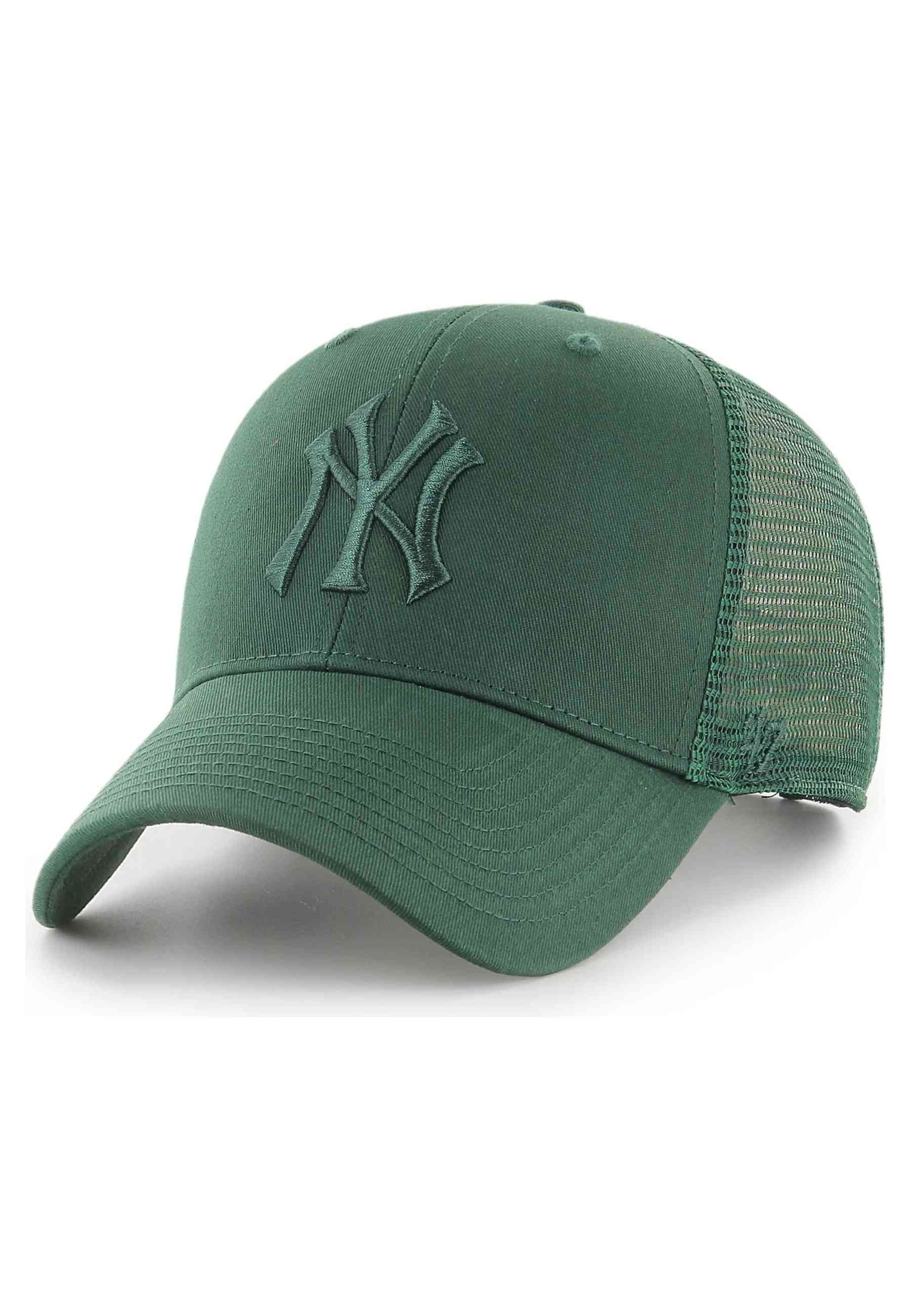 GORRA 47 BRAND VERDE YANKEES TONED LOGO BRANSON MVP TRUCKER CAP