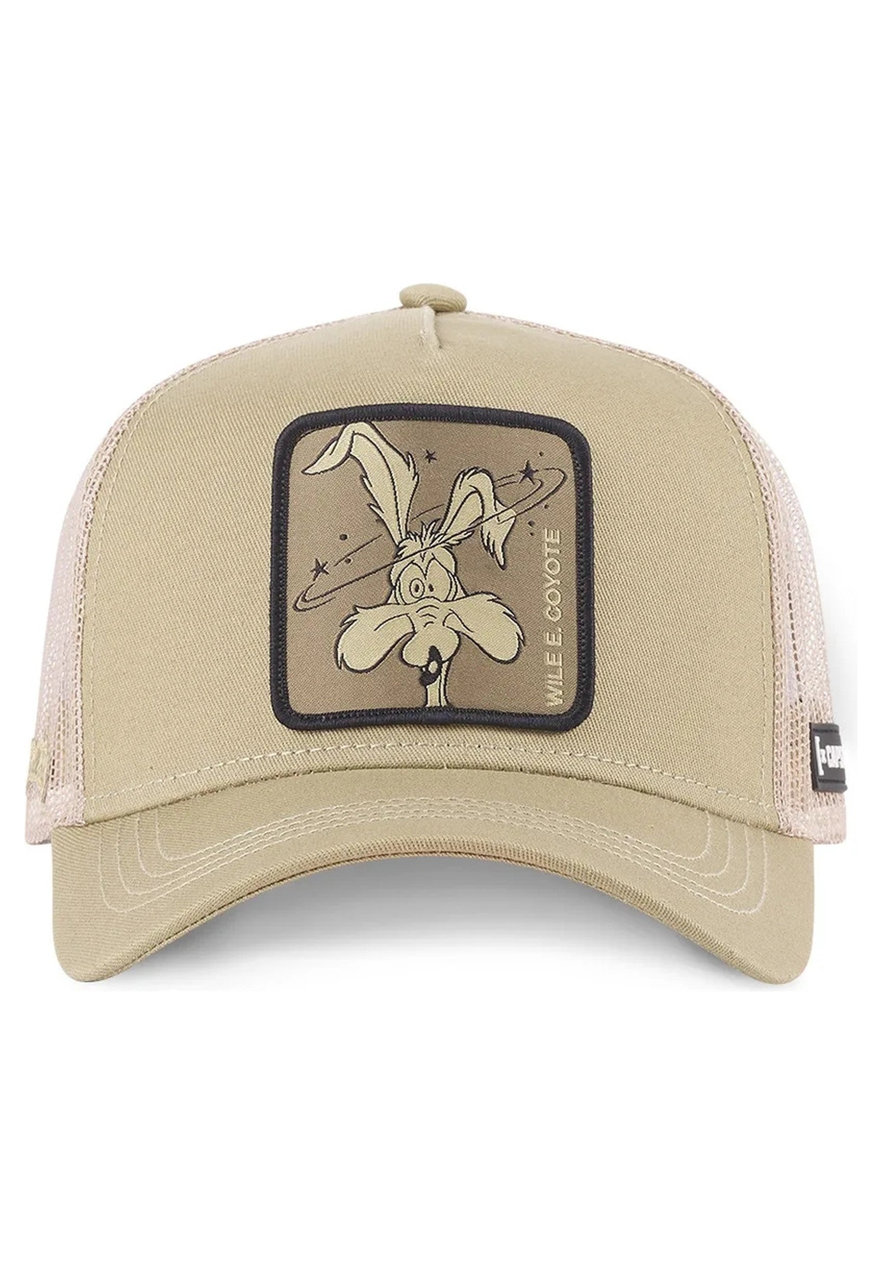 GORRA CAPSLAB BEIGE COYOTE LOO4 COY1 TRUCKER CAP