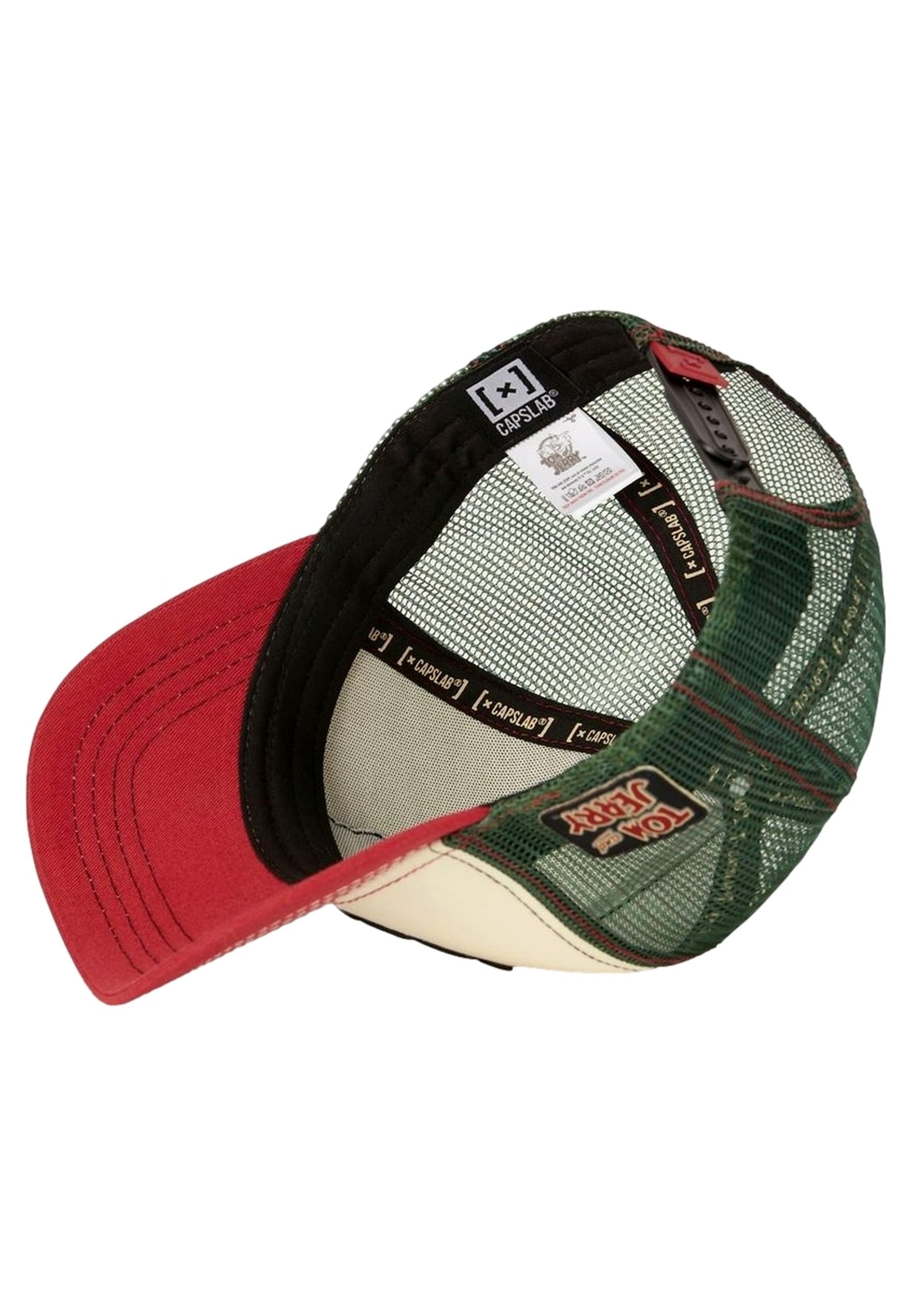 GORRA CAPSLAB BEIGE TOM Y JERRY TJ2 TRUCKER CAP