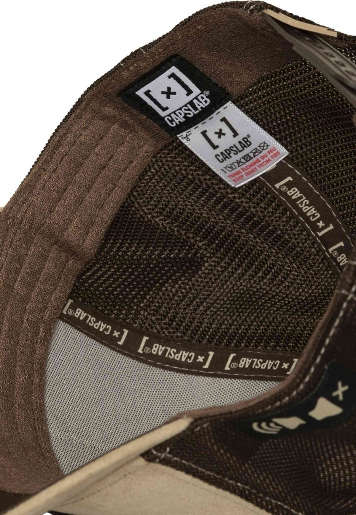 GORRA CAPSLAB BEIGE VAN GOGH MONO TRUCKER CAP