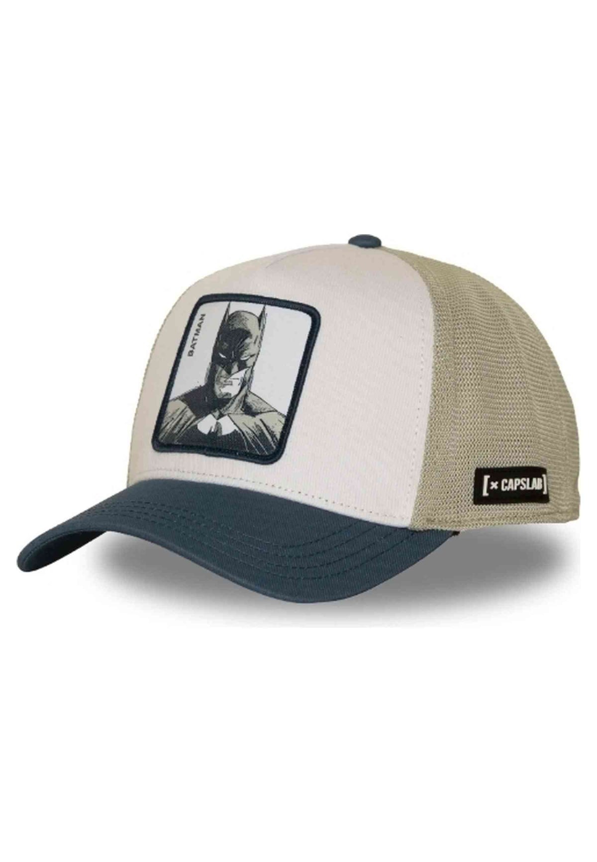 GORRA CAPSLAB BLANCA BATMAN BICO TRUCKER CAP