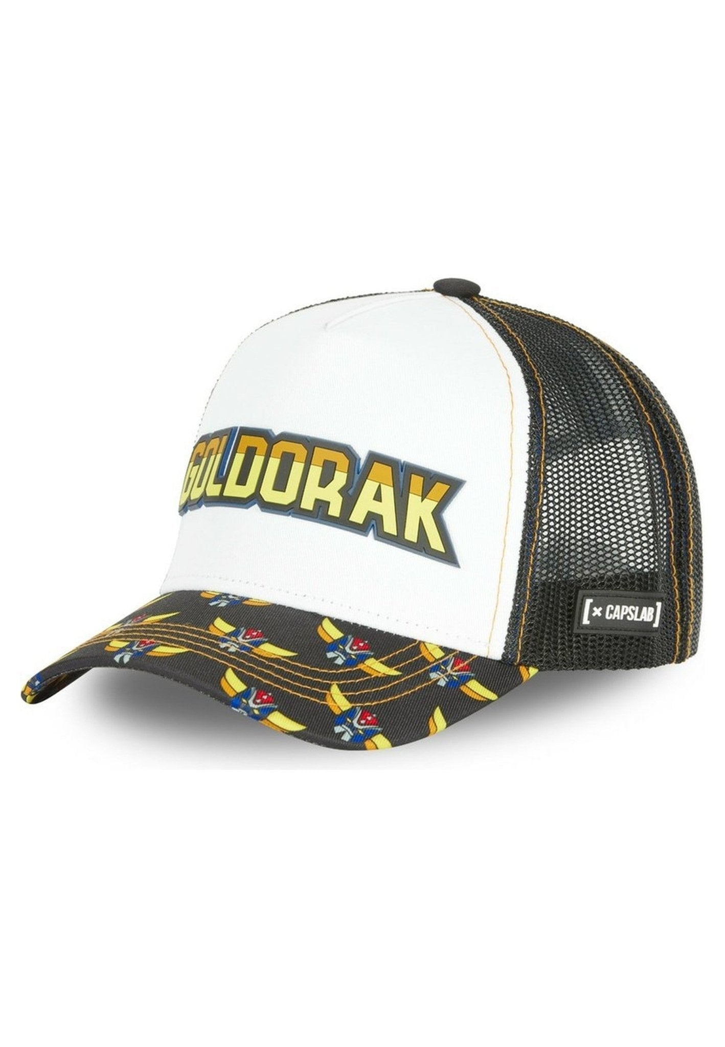 GORRA CAPSLAB BLANCA GOLDORAK TRUCKER - AREA ZERO