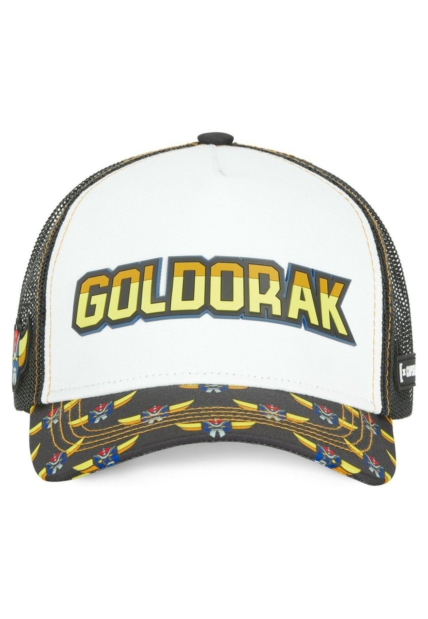 GORRA CAPSLAB BLANCA GOLDORAK TRUCKER - AREA ZERO
