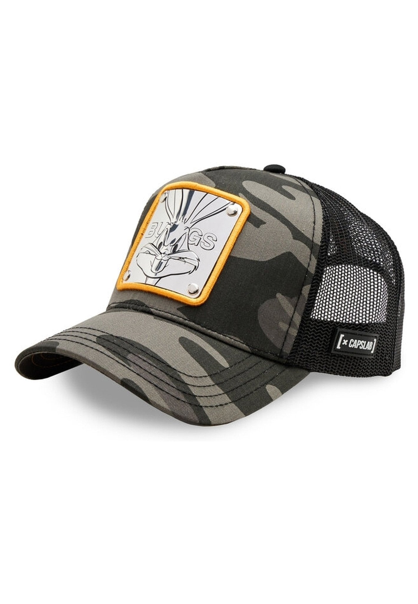 GORRA CAPSLAB GRIS CAMU BUGS BUNNY BUG3 TRUCKER CAP - AREA ZERO