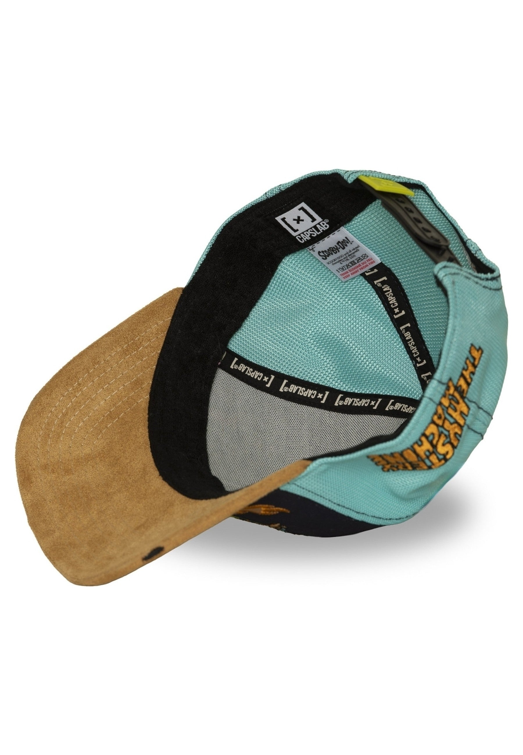 GORRA CAPSLAB MARINO MYSTERY VAN EMBROIDERED LOGO TRUCKER CAP
