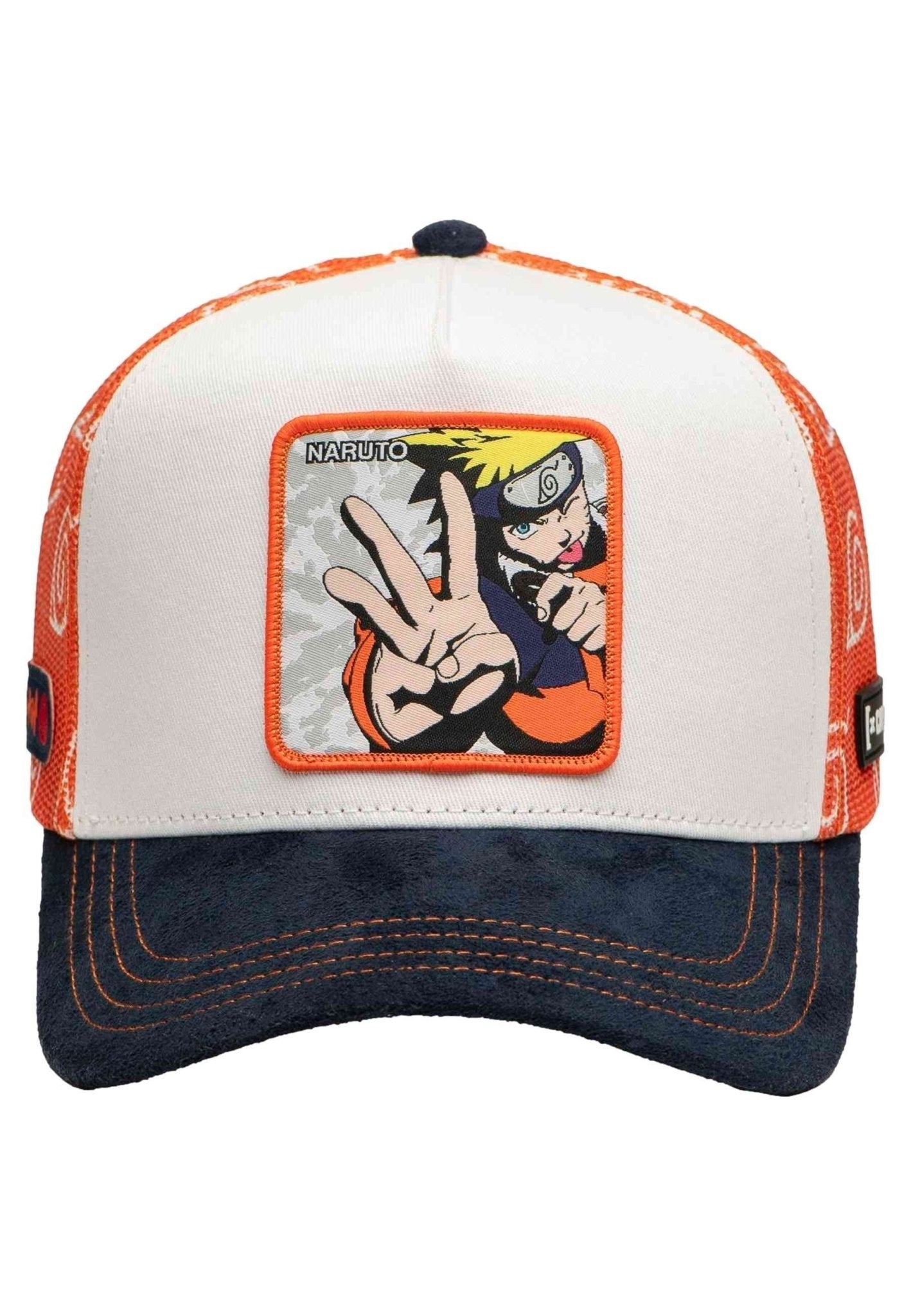 GORRA CAPSLAB NARANJA NARUTO UZUMAKI TRUCKER CAP - AREA ZERO