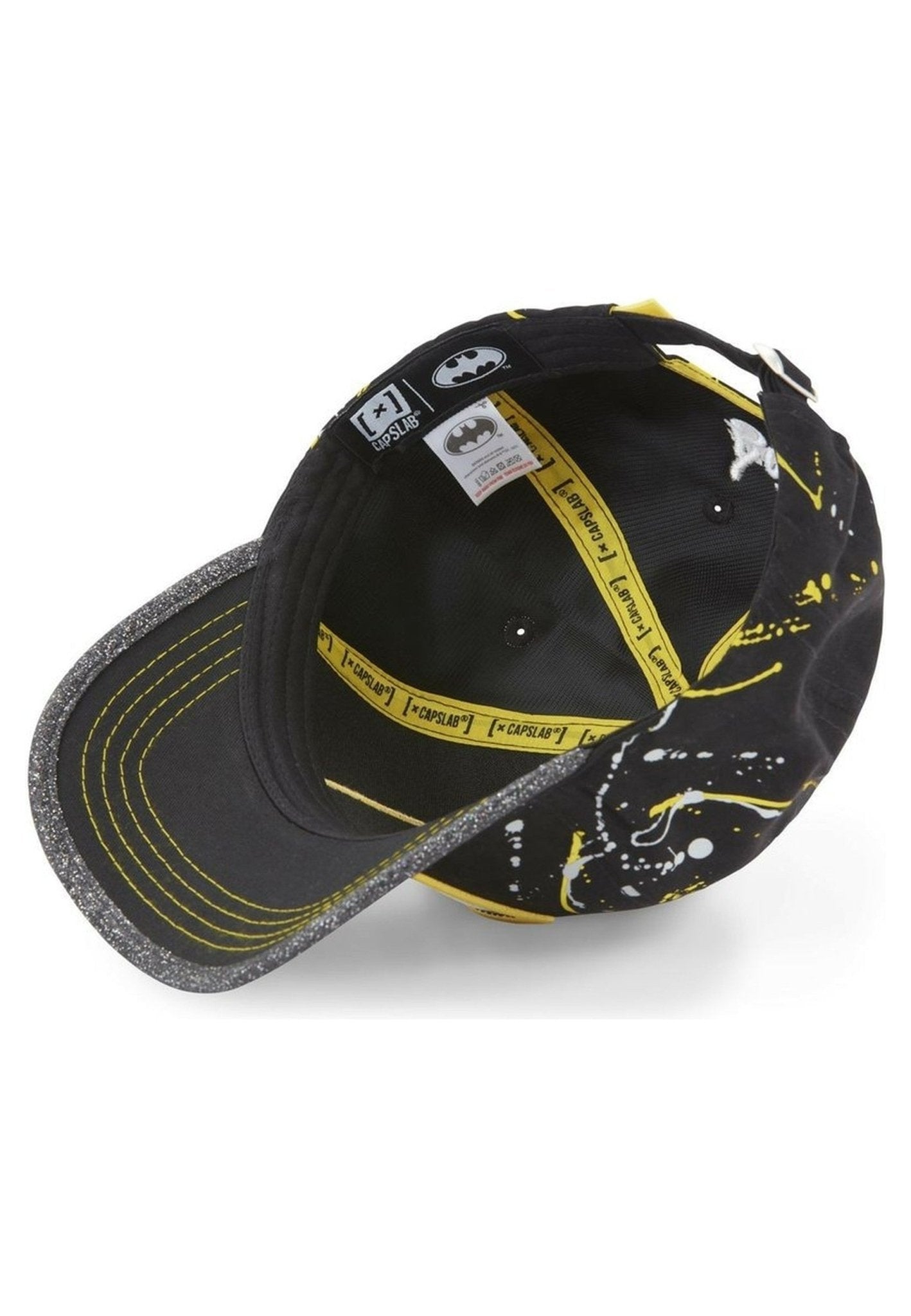 GORRA CAPSLAB NEGRA BATMAN TAG BAT TRUCKER - AREA ZERO