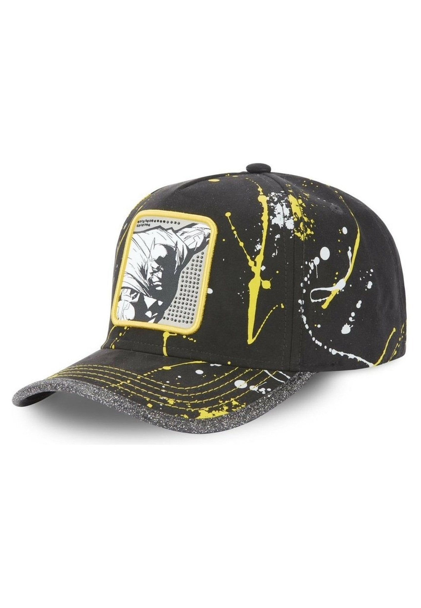 GORRA CAPSLAB NEGRA BATMAN TAG BAT TRUCKER - AREA ZERO