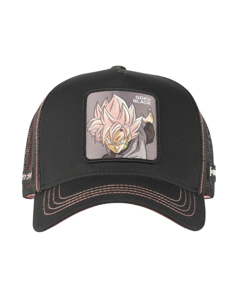 GORRA CAPSLAB NEGRA BLACK GOKU BLA1 TRUCKER CAP - AREA ZERO
