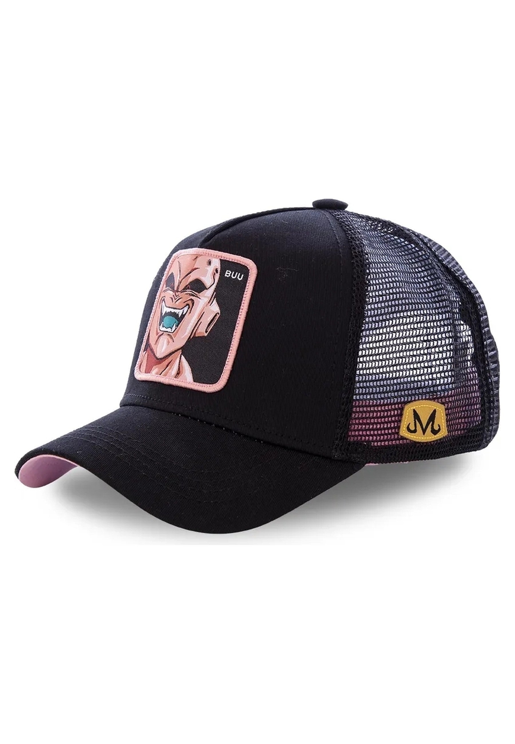 GORRA CAPSLAB NEGRA BUU BORDADO FRENTE VISERA CURVA