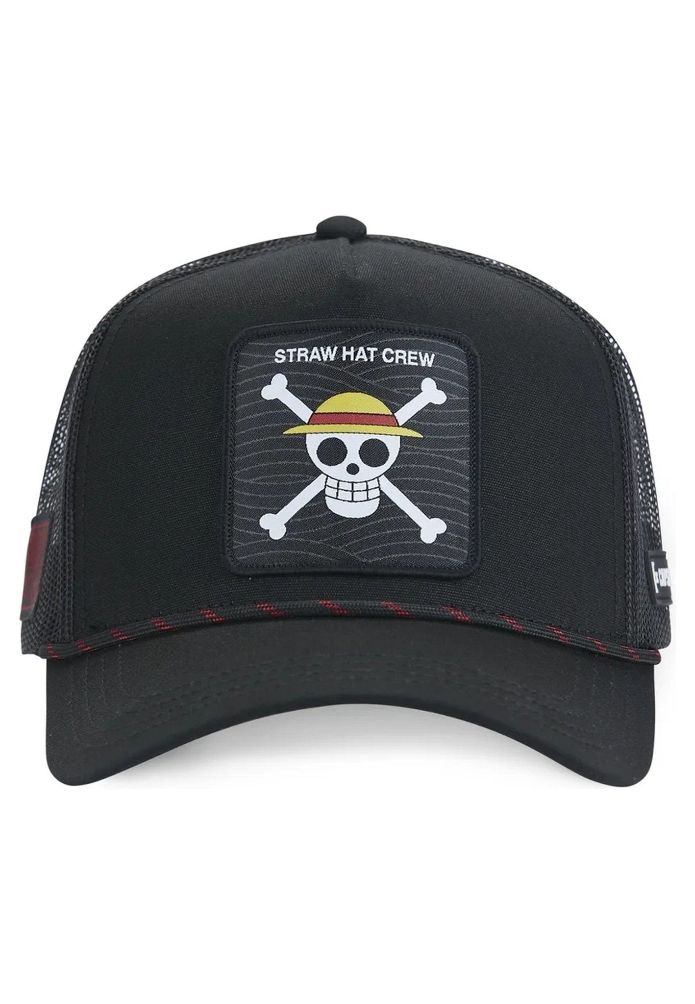 GORRA CAPSLAB NEGRA CALAVERA SKU TRUCKER CAP - AREA ZERO