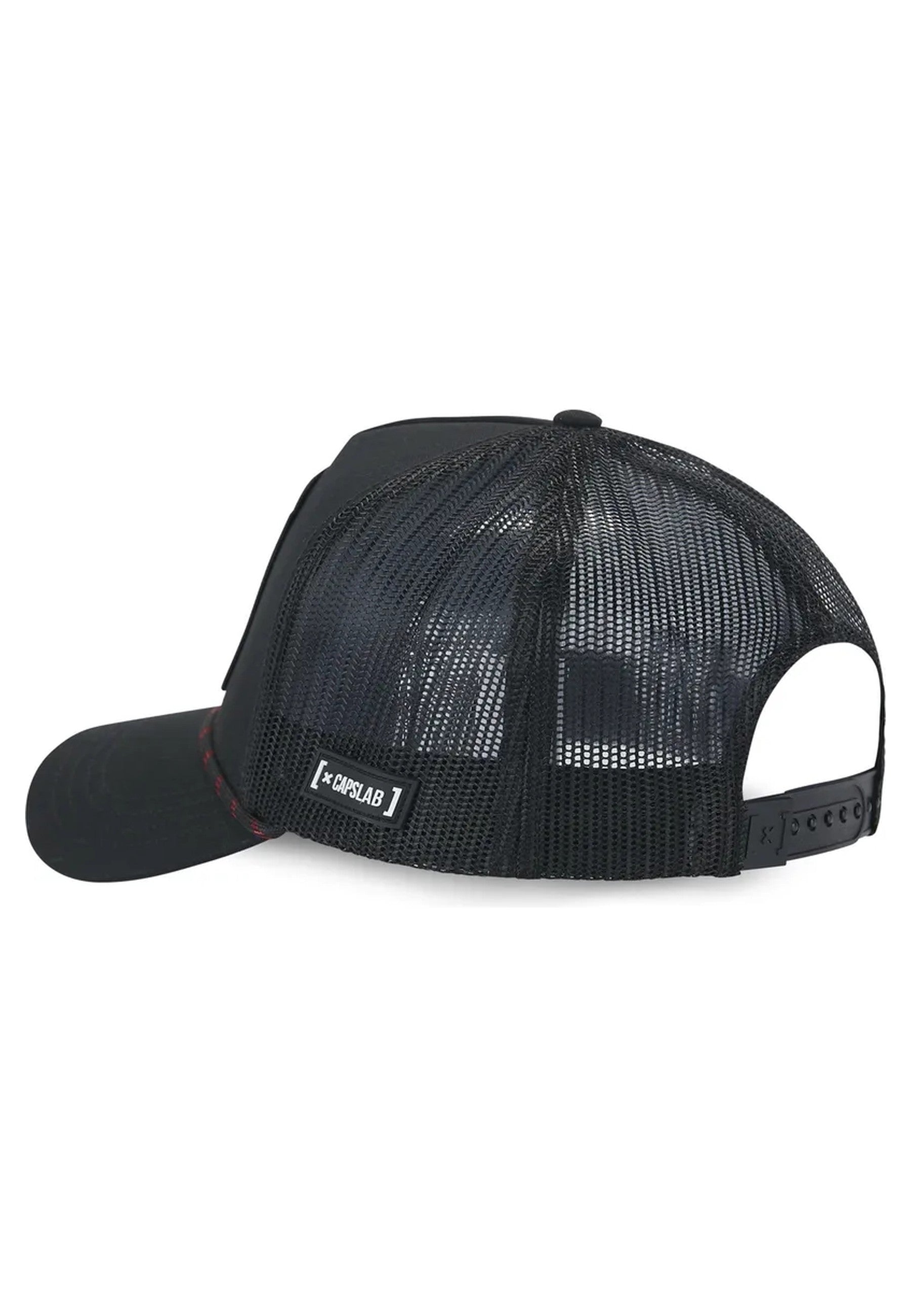 GORRA CAPSLAB NEGRA CALAVERA SKU TRUCKER CAP