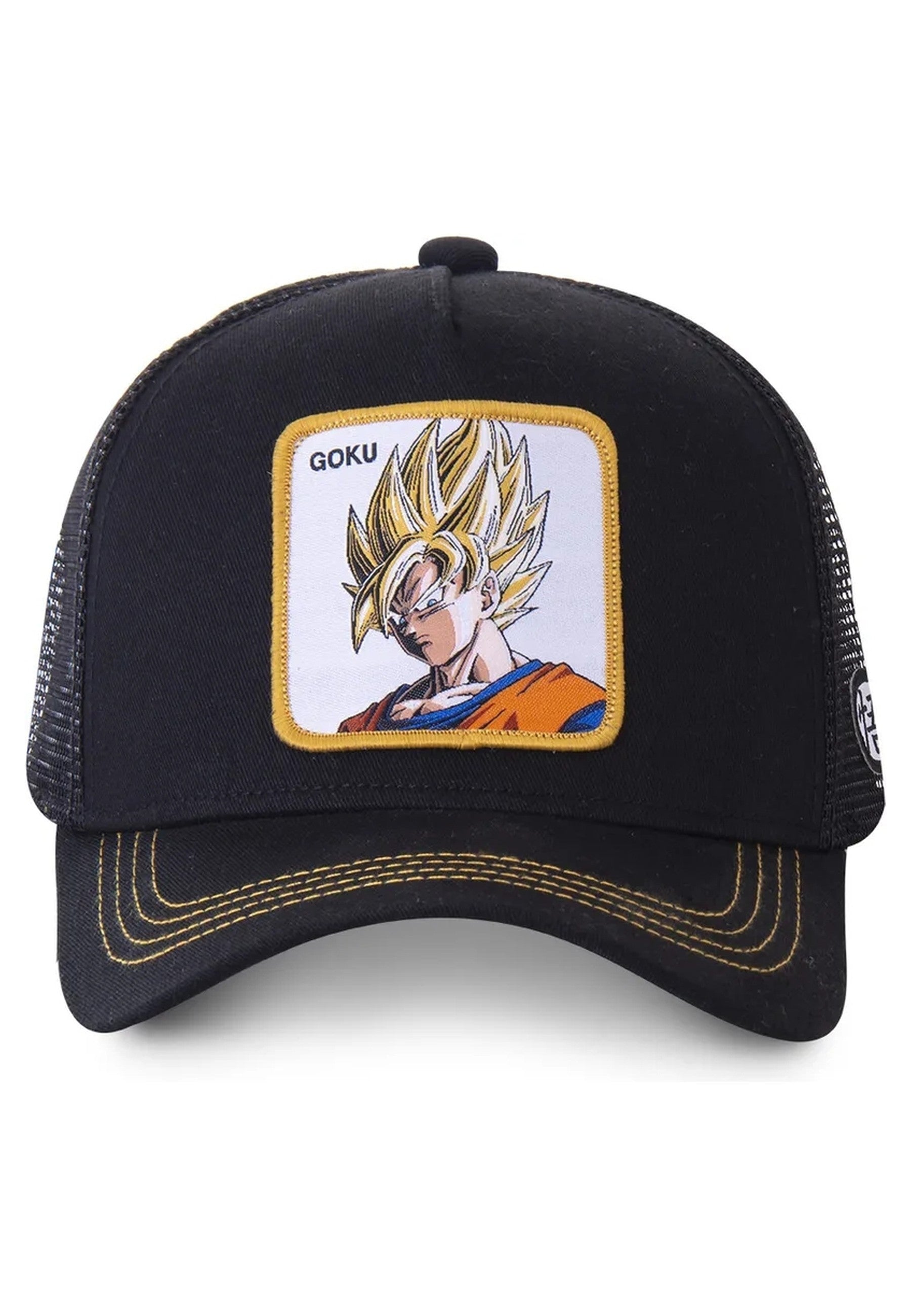 GORRA CAPSLAB NEGRA GOKU GO2 SNAPBACK CAP