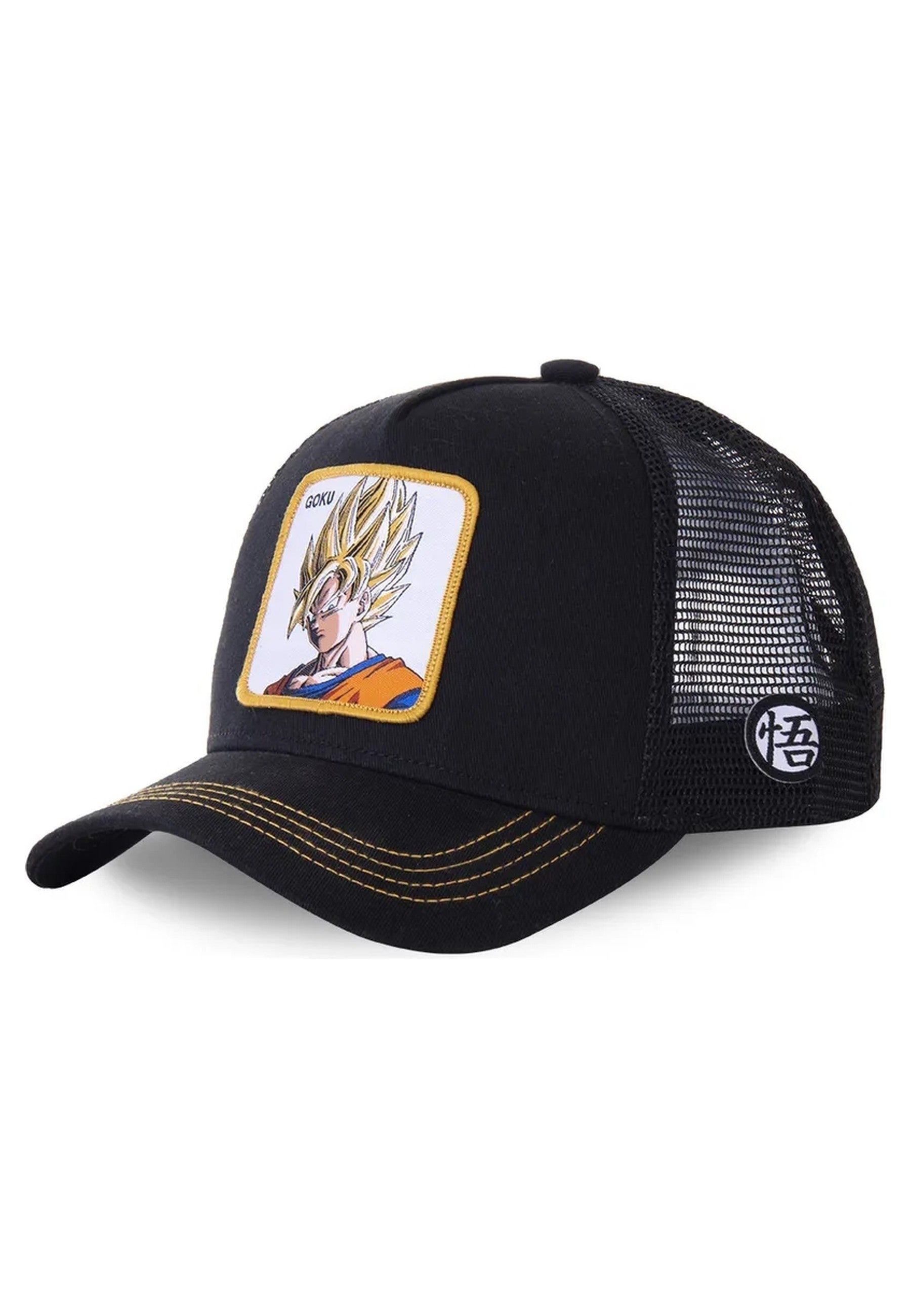 GORRA CAPSLAB NEGRA GOKU GO2 SNAPBACK CAP