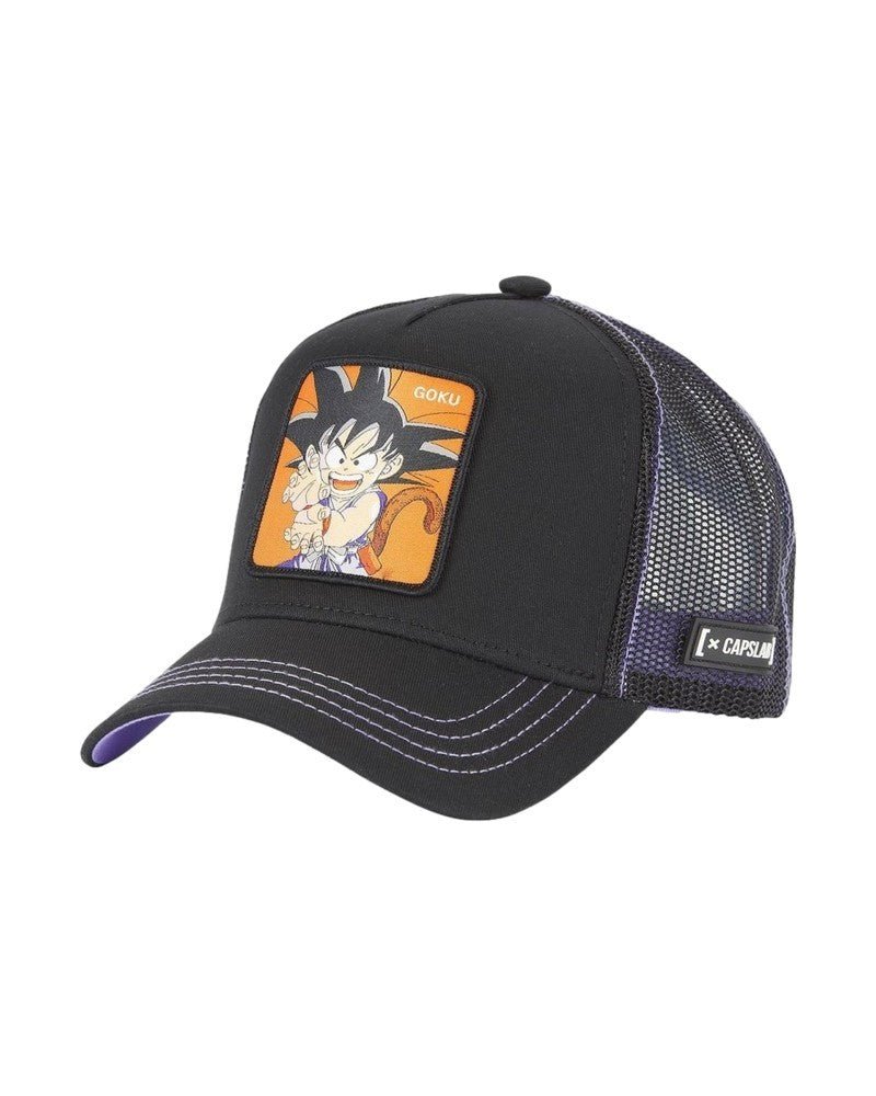 GORRA CAPSLAB NEGRA GOKU GOK1 TRUCKER CAP - AREA ZERO