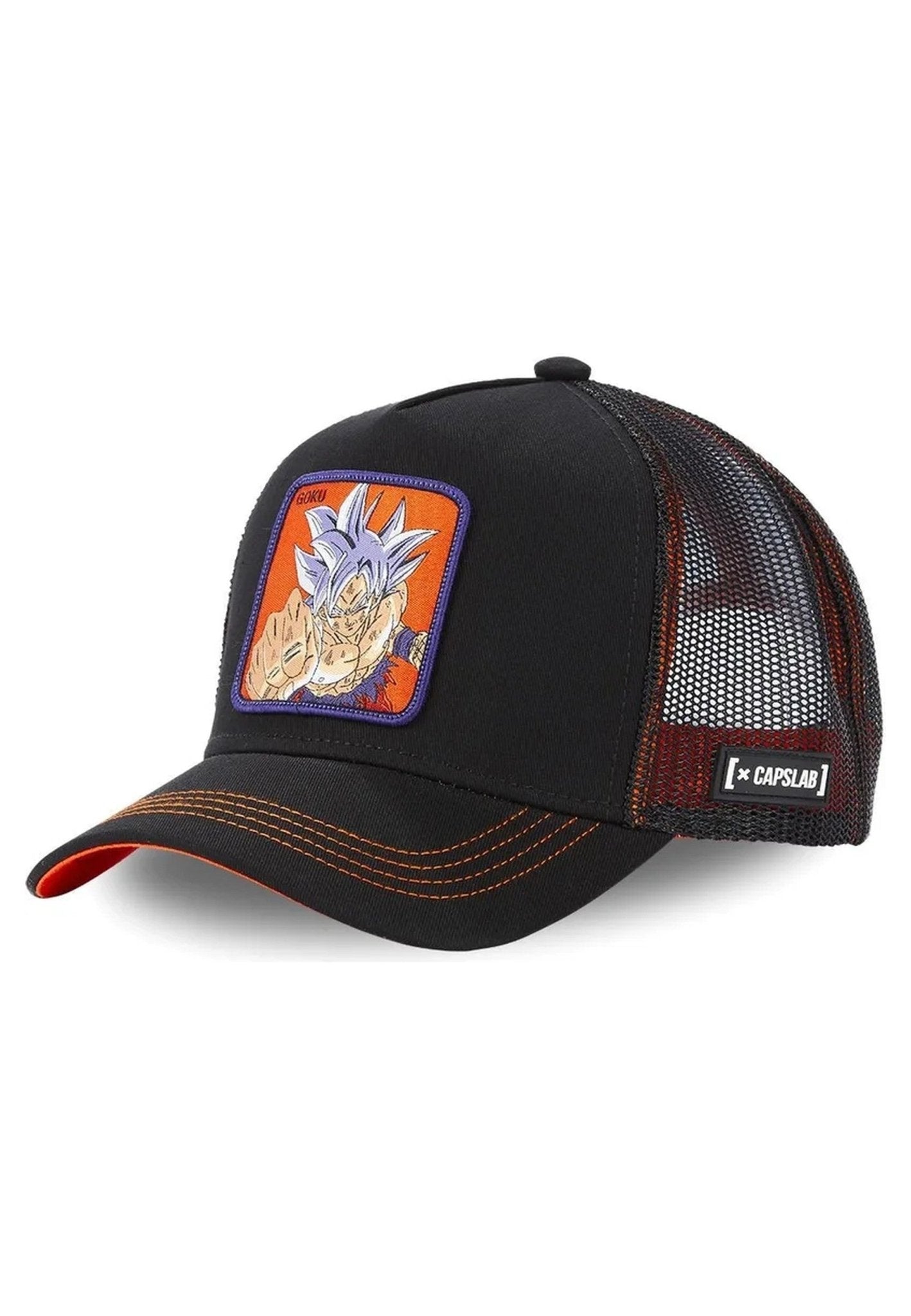 GORRA CAPSLAB NEGRA GOKU ULTRA INSTINCT ULT2 TRUCKER CAP - AREA ZERO